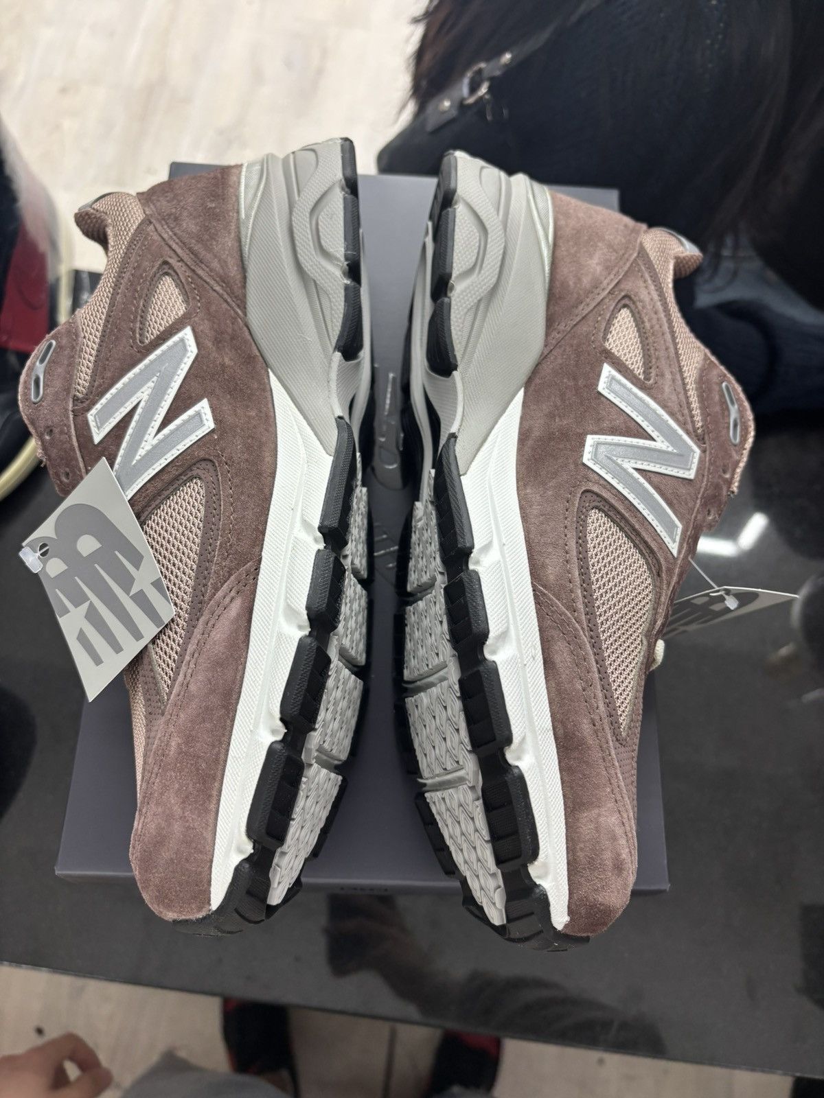 Kith × New Balance KITH X NEW BALANCE 990V4 Size US 10.5 / EU 43-44 - 5 Thumbnail