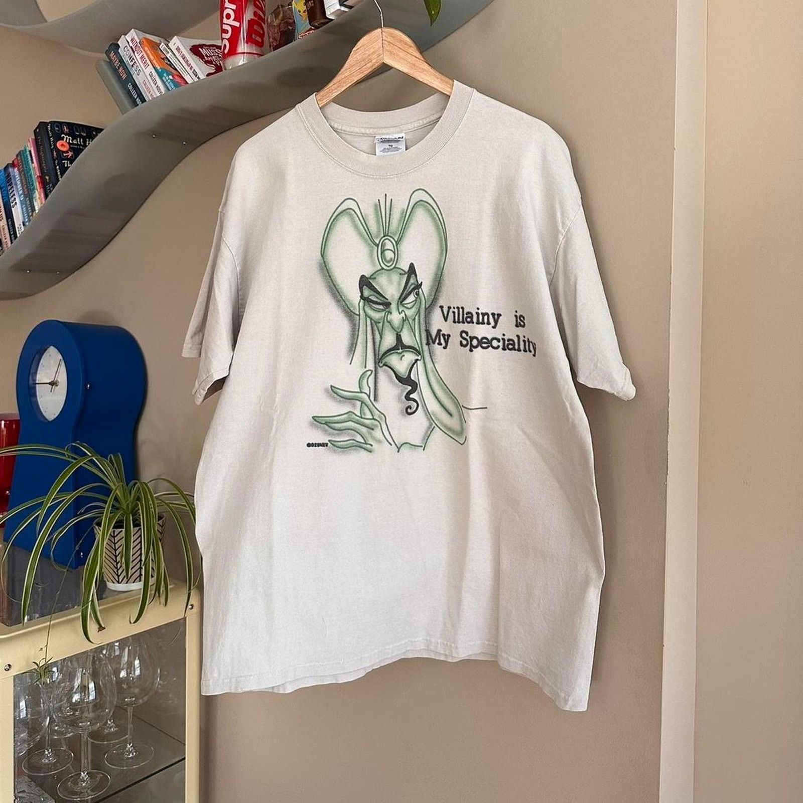Disney × Vintage Vintage Disney Villain Aladdin Jafar Shirt Size US XL / EU 56 / 4 - 1 Thumbnail