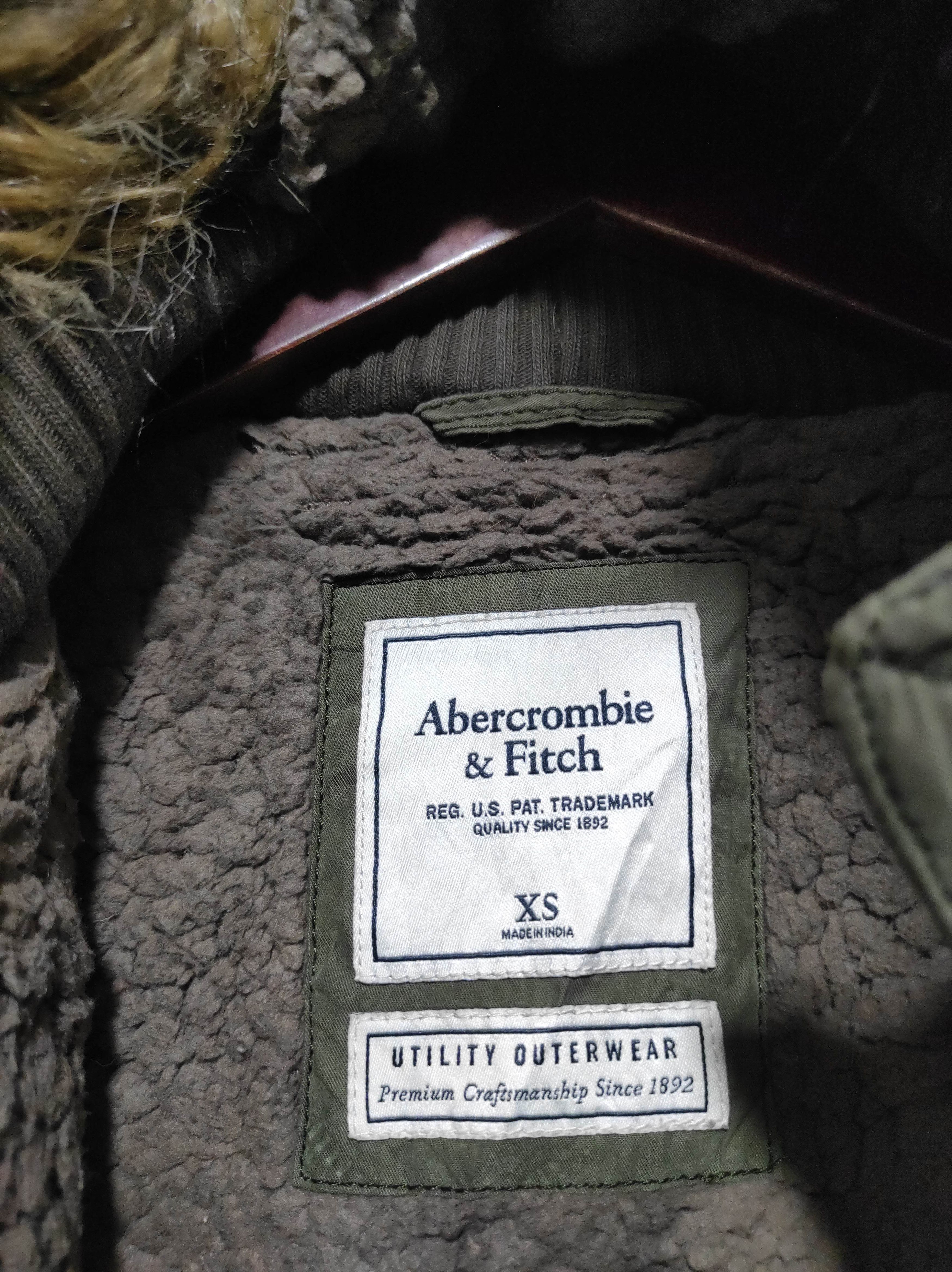 If Six Was Nine Abercrombie zip fur parka hoodie jacket Size XS / US 0-2 / IT 36-38 - 11 Thumbnail