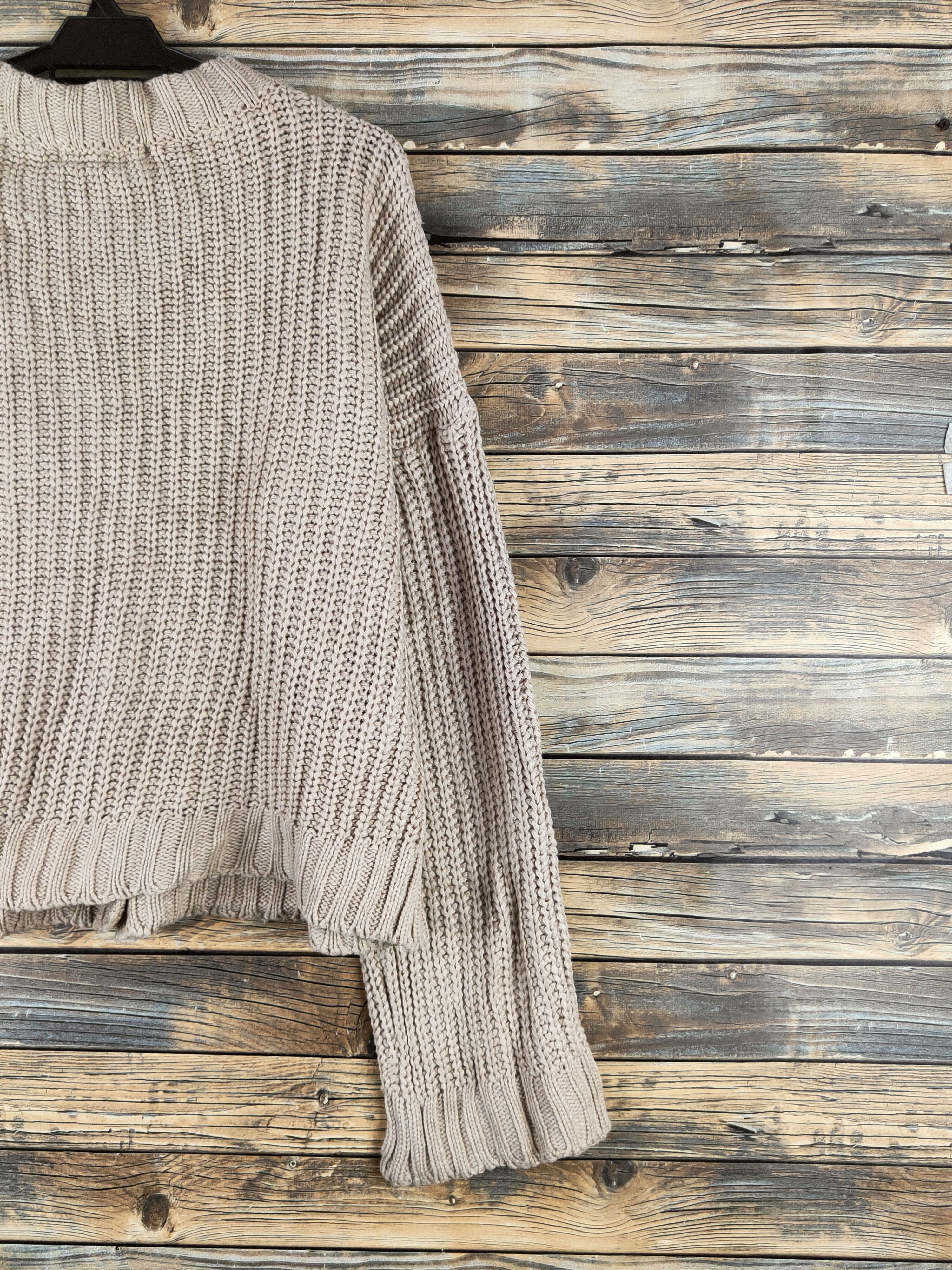 Japanese Brand DL Gogosing Beige Knitwear Cardigan #46-147 Size L / US 10 / IT 46 - 9 Thumbnail