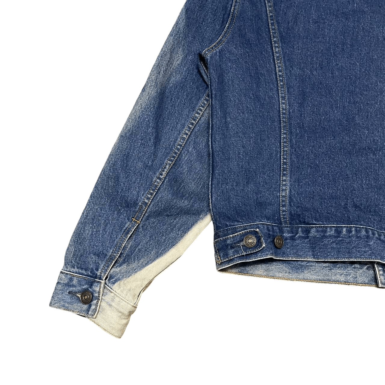 Levi's Vintage Levis Orange Single R Denim Trucker Jacket Size US M / EU 48-50 / 2 - 12 Thumbnail
