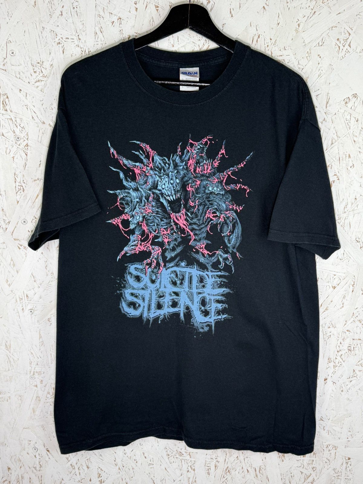 Band Tees 00s Vintage Suicide Silence Abomination Deathcore Band Tee L Size US L / EU 52-54 / 3 - 1 Thumbnail