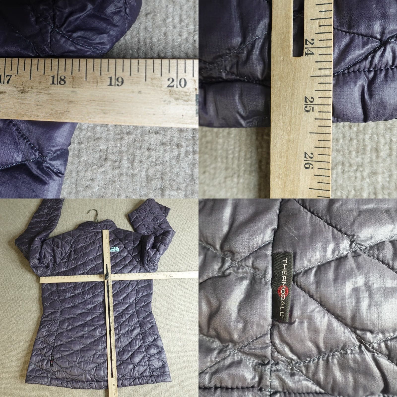 The North Face The North Face Thermoball Quilted Jacket Womens Small Blue Size S / US 4 / IT 40 - 8 Thumbnail