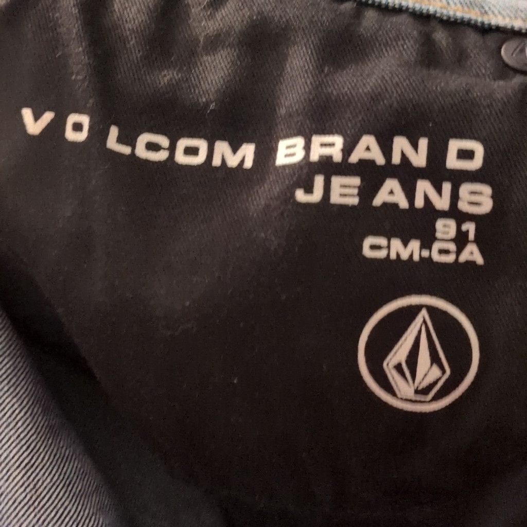 Volcom Volcolm Vorta Slim Straight Jeans Size 31 Size US 31 - 5 Thumbnail