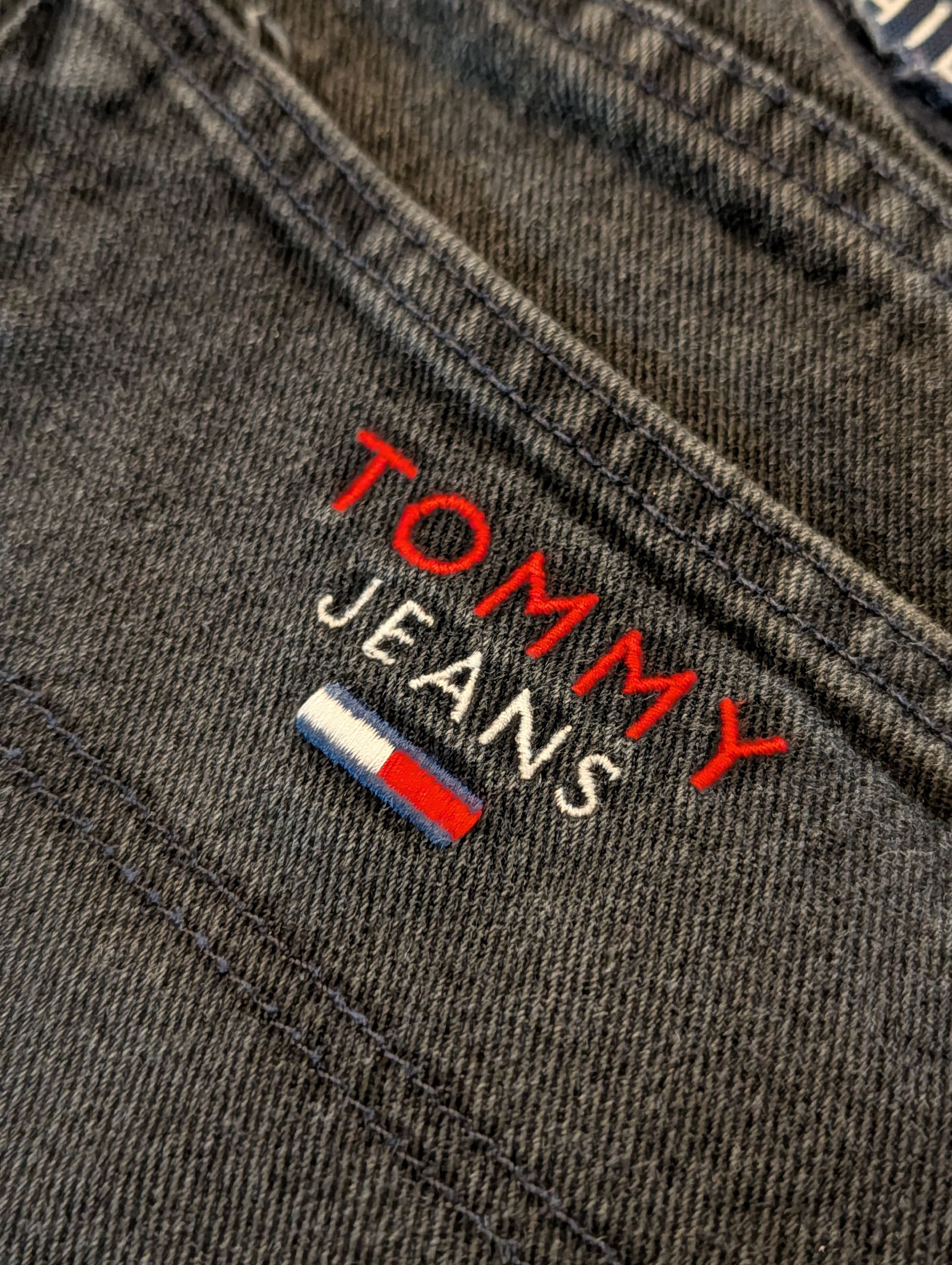 Tommy Hilfiger VTG Tommy Hilfiger Jeans Mens 33x32 *Fits 32x27 Baggy 90s Size US 33 - 2 Thumbnail