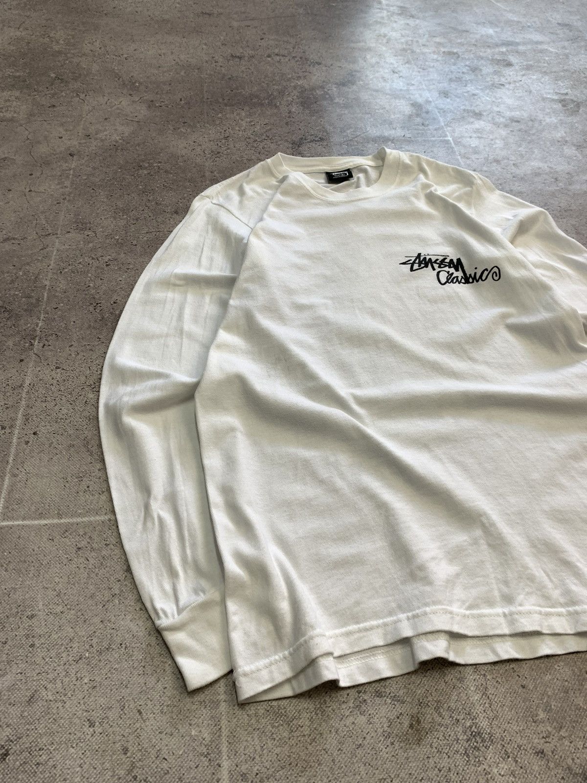 Japanese Brand × Stussy × Vintage Vintage Stussy Longsleeve Y2K streetwear sk8 faded tee Size US S / EU 44-46 / 1 - 6 Thumbnail