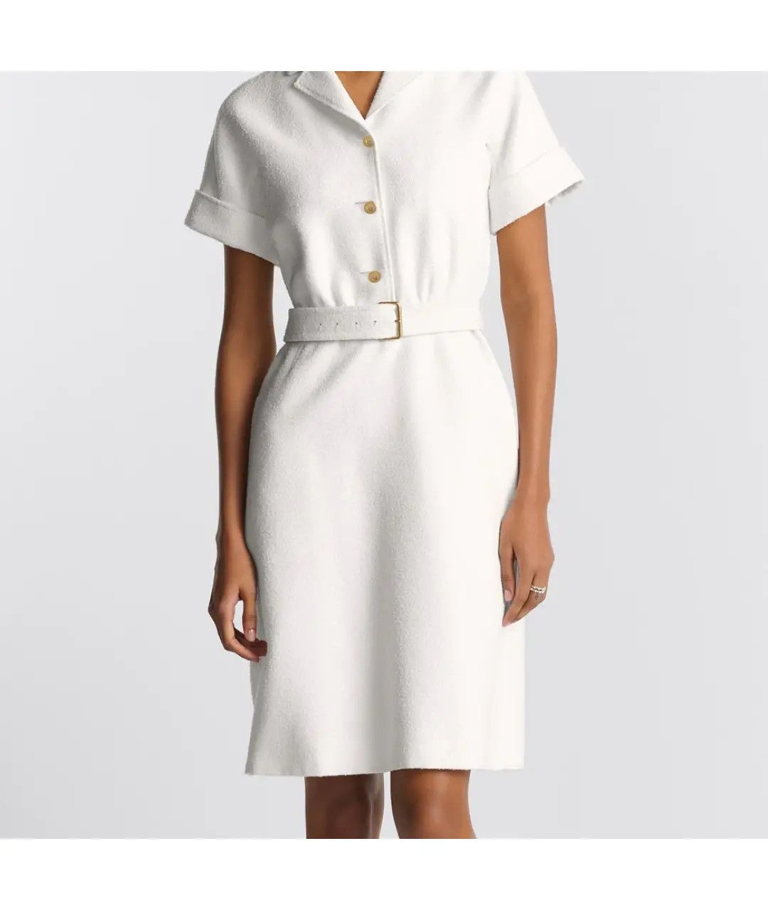 Dior o1bcso1str0126 Dress in White Size S / US 4 / IT 40 - 4 Thumbnail