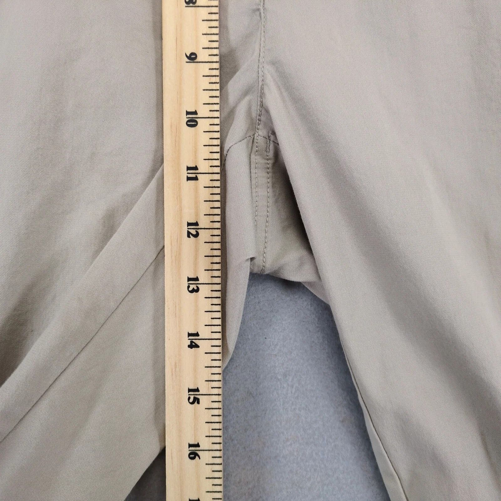 Other Solaris Khaki Hiking Pants Men's 36x30 Zip Pocket Straight Size US 36 / EU 52 - 7 Thumbnail