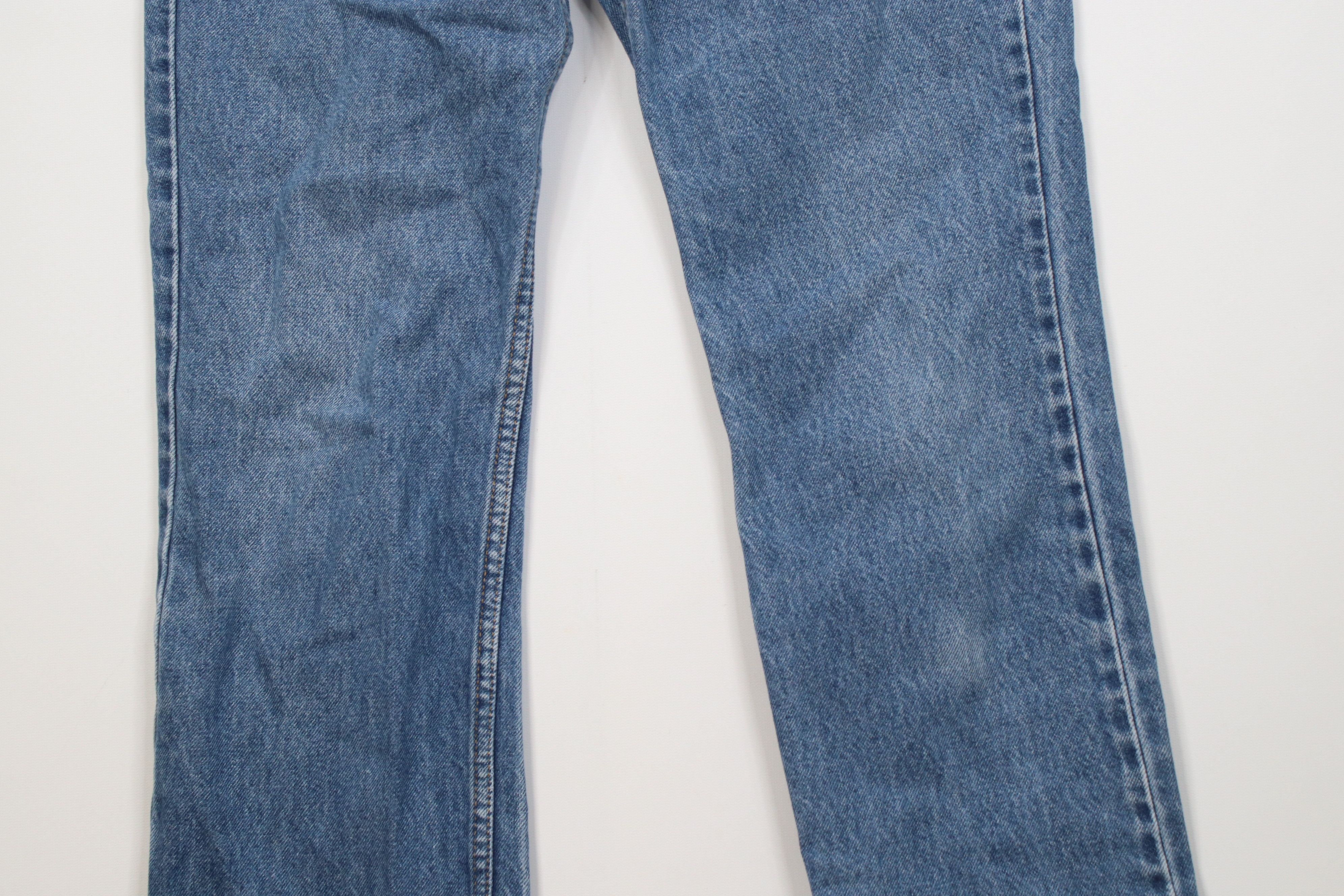 Levi's Vintage Y2K Levis 505 Off Regular Straight Leg Jeans Blue Size 32" / US 10 / IT 46 - 3 Thumbnail