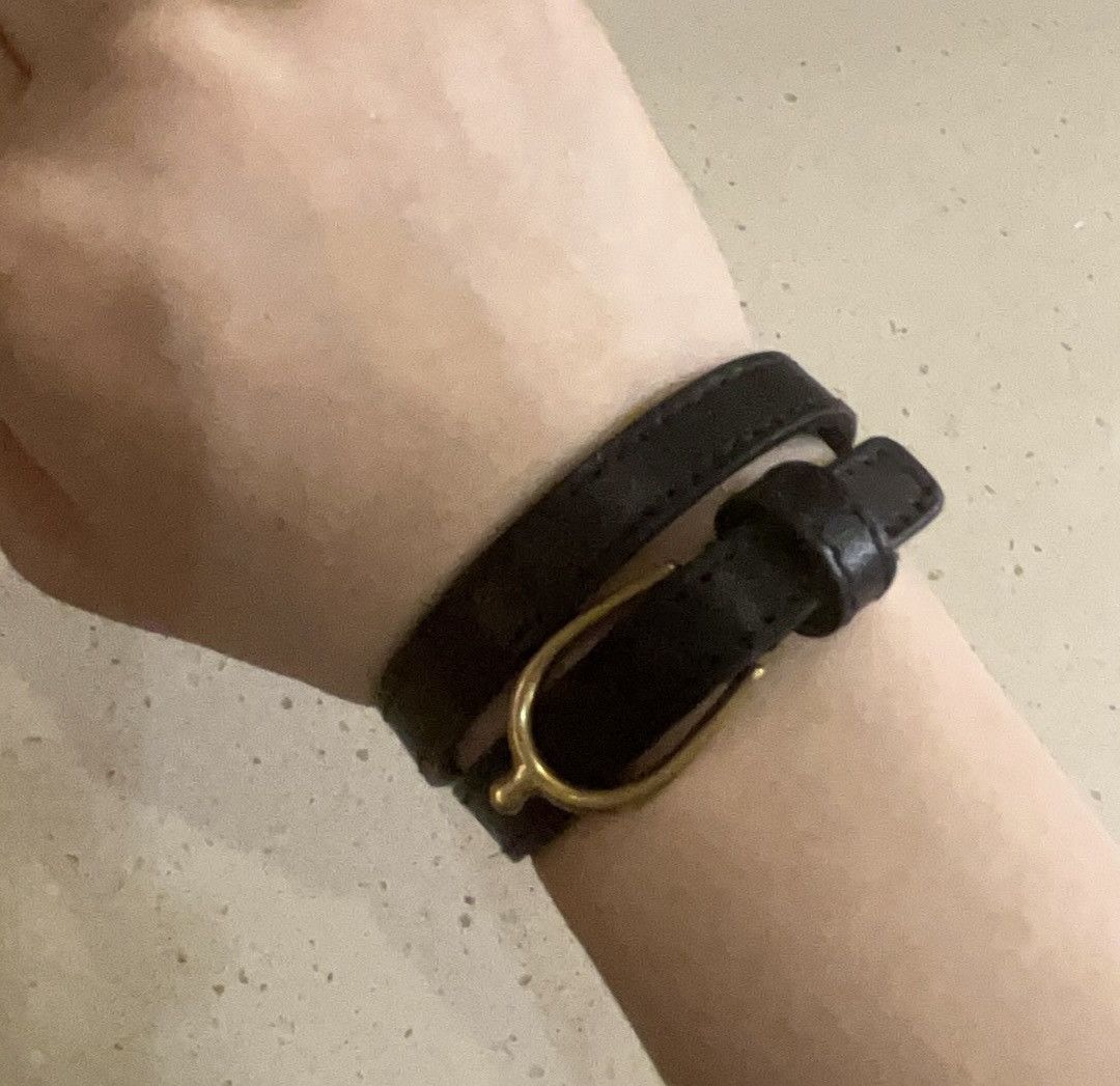 Saint Laurent Paris Saint Laurent Lucky Bone Double Wrap Bracelet Size ONE SIZE - 5 Thumbnail