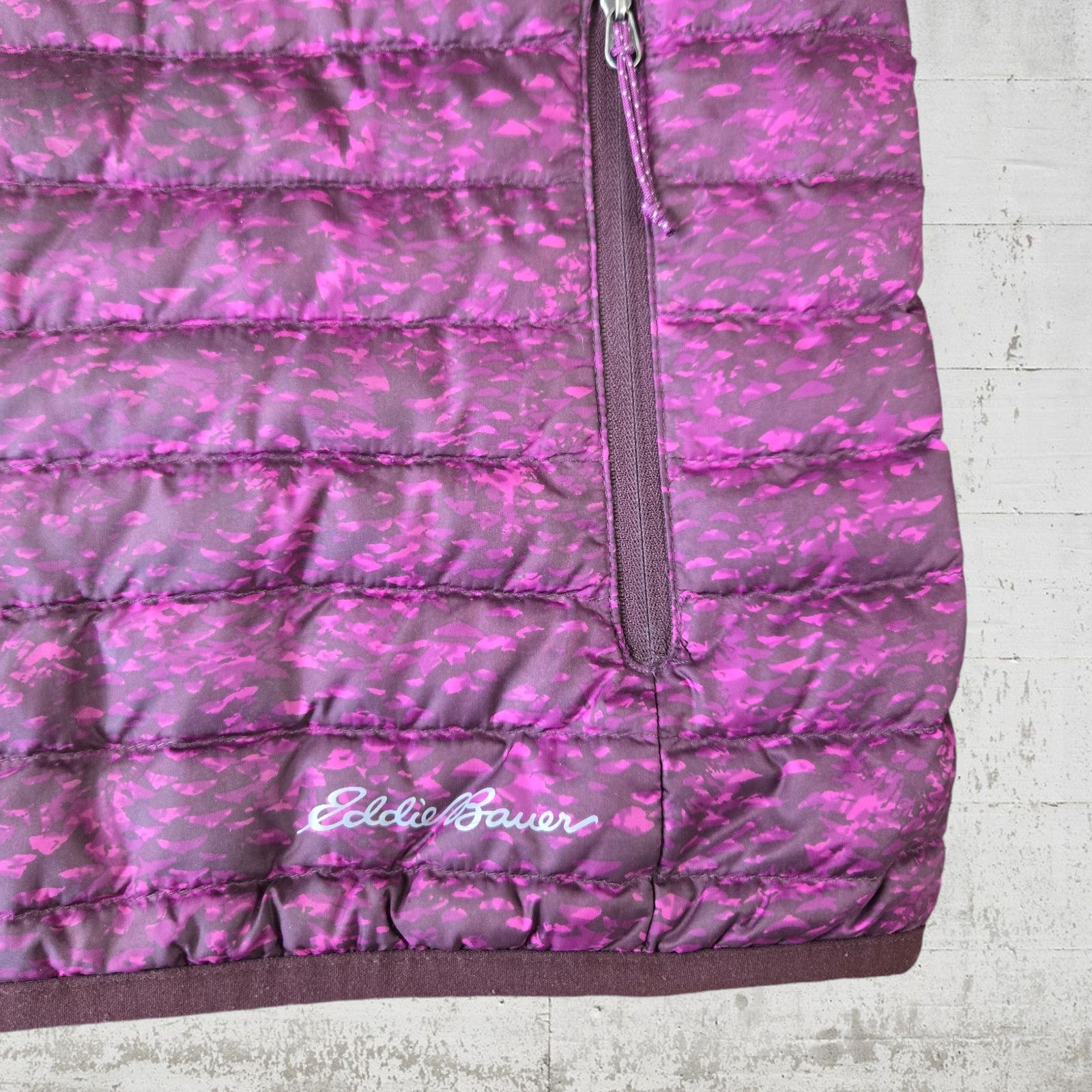 Eddie Bauer Eddie Bauer Purple Down Fill Puffer Jacket Size Small Size S / US 4 / IT 40 - 3 Thumbnail