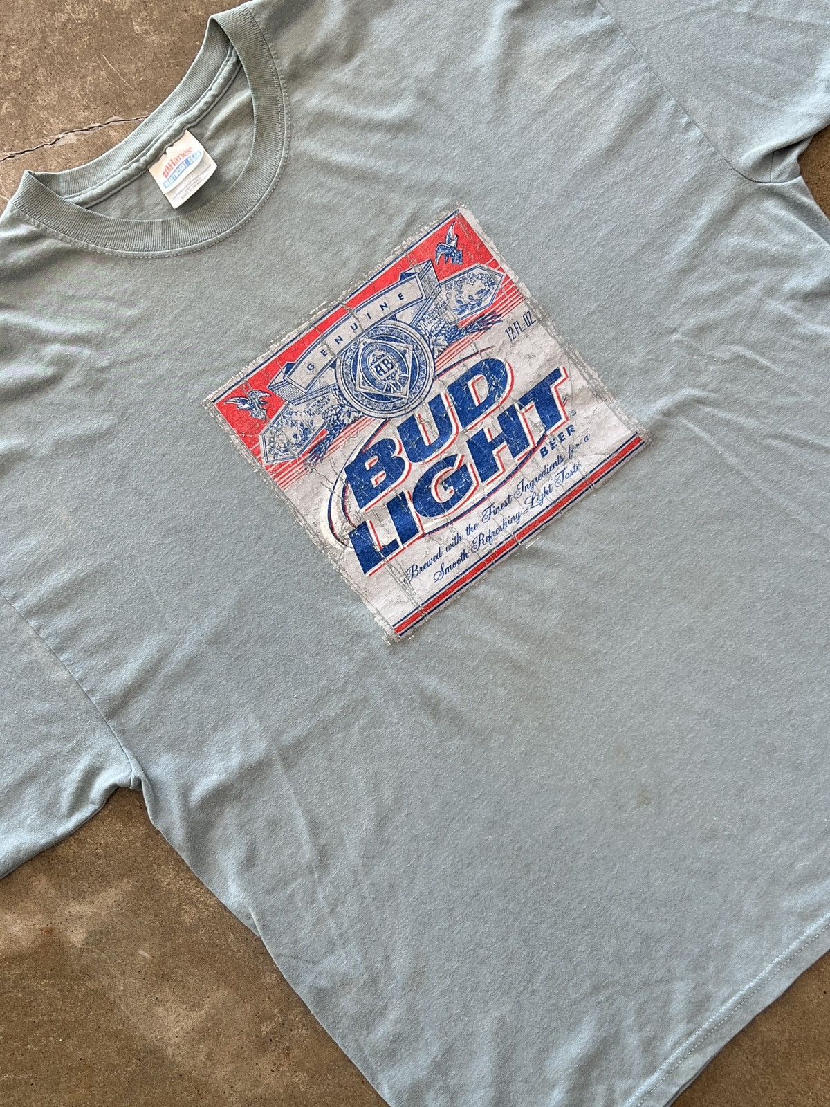 Vintage Vintage Bud Light Beer Company Tee XL Size US XL / EU 56 / 4 - 1 Thumbnail