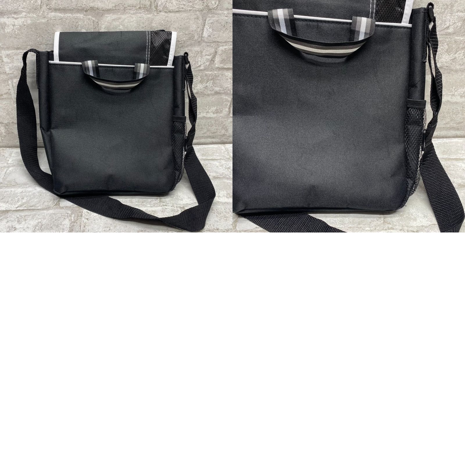 Vintage Leed’s Naruto Anime Zoom Messenger ipad Tablet Cross Body Bag Men Medium Black Size ONE SIZE - 9 Thumbnail