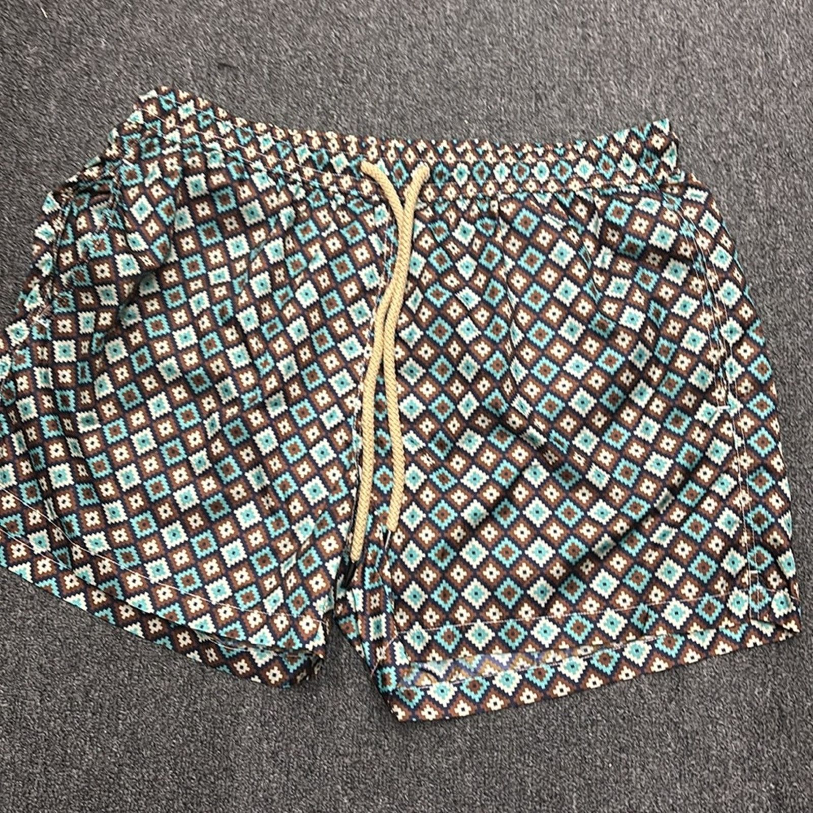 Other NWT Fefe Stylish Geometric Swim Trunks Size XXL Size US 44 / EU 60 - 5 Thumbnail