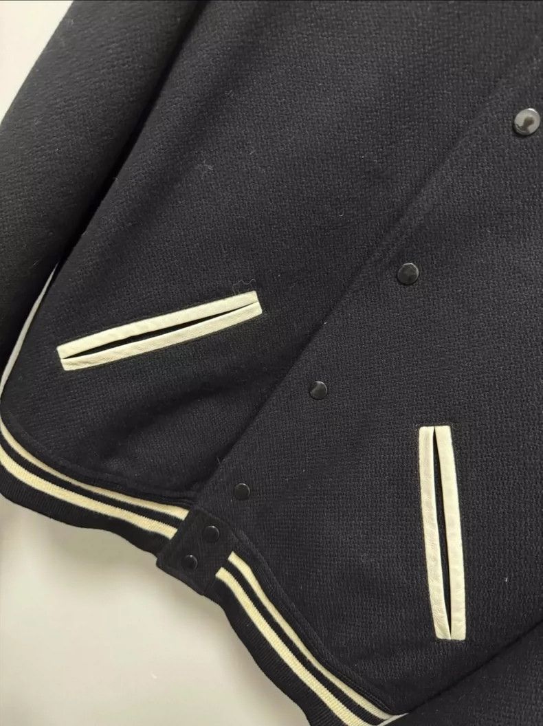 Saint Laurent Paris Saint Laurent Paris 22fw patchwork leather black and white Size US M / EU 48-50 / 2 - 4 Thumbnail