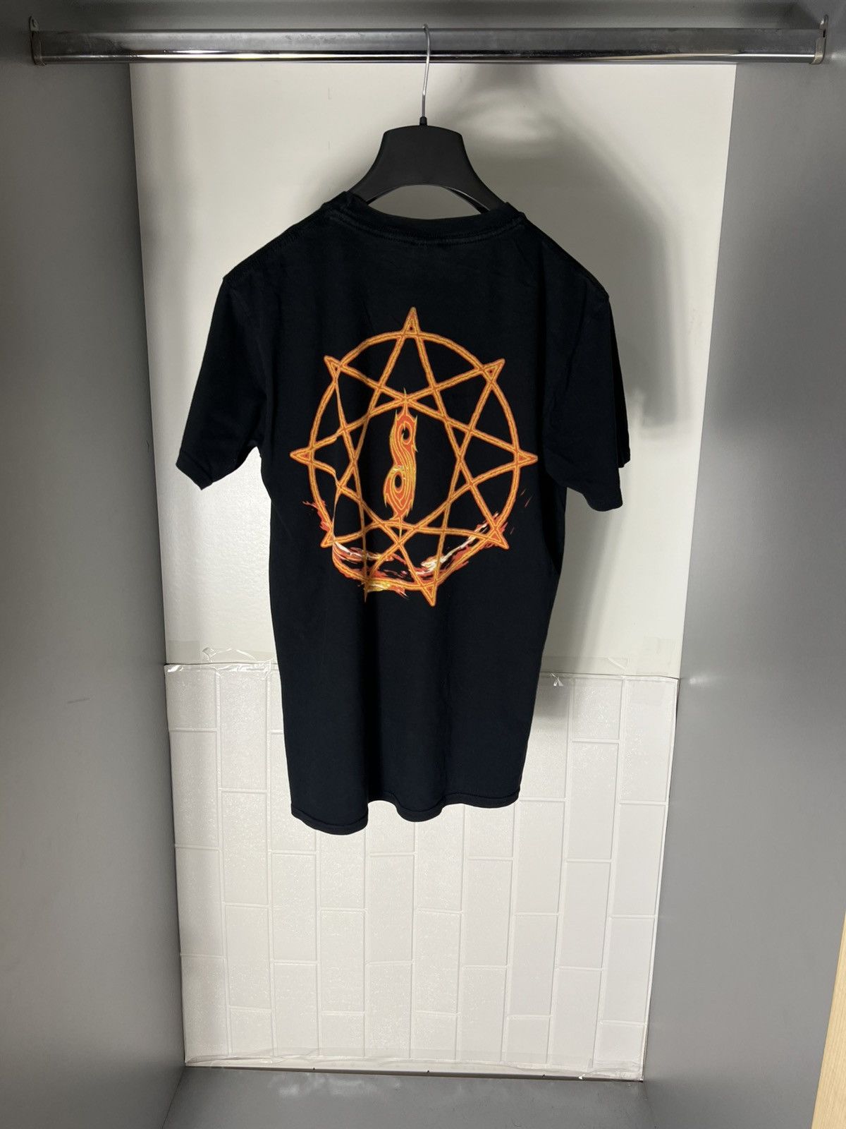Band Tees × Vintage VERY RARE SLIPKNOT DOUBLE PRINTED ROCK T-SHIRT METAL 90s Y2K Size US M / EU 48-50 / 2 - 4 Thumbnail