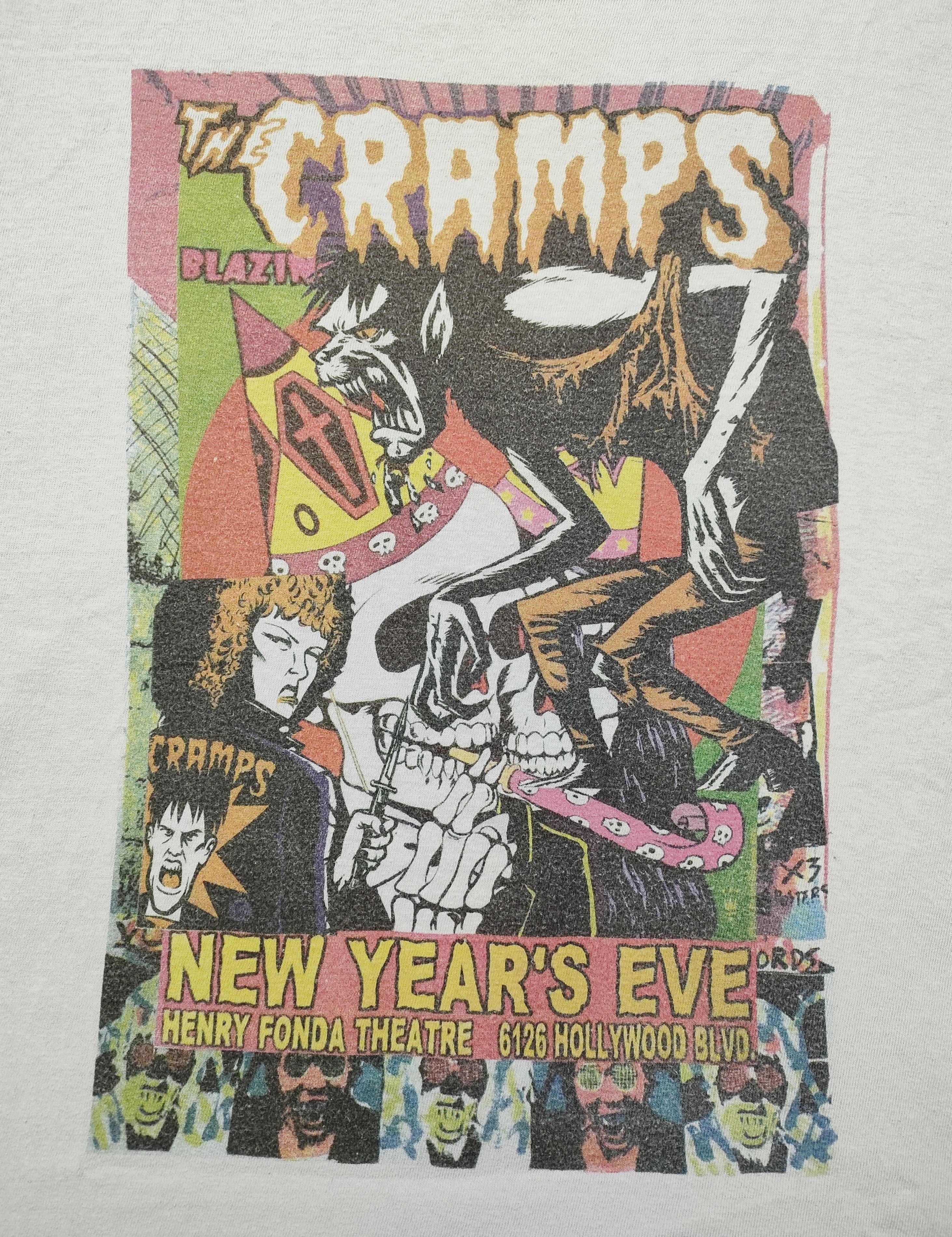 Band Tees THE CRAMPS × HYSTERIC GLAMOUR T-Shirt Size US M / EU 48-50 / 2 - 3 Thumbnail