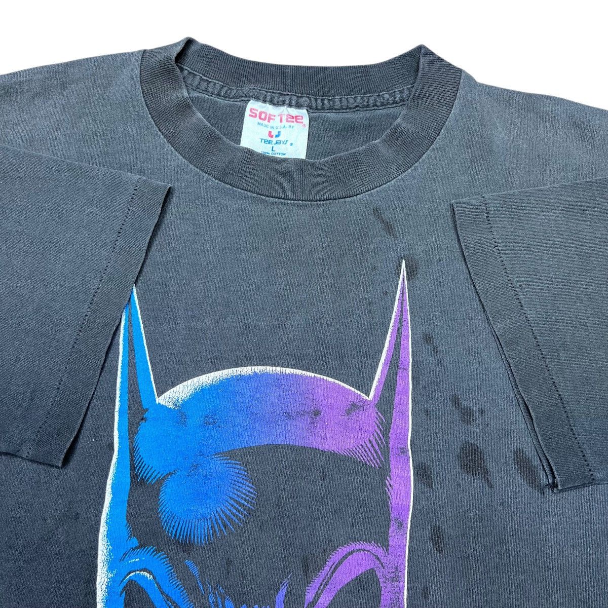 DC Comics × Vintage Vtg 1988 Batman Bruce Wayne DC Comics Changes Graphic Tee Size US L / EU 52-54 / 3 - 2 Thumbnail