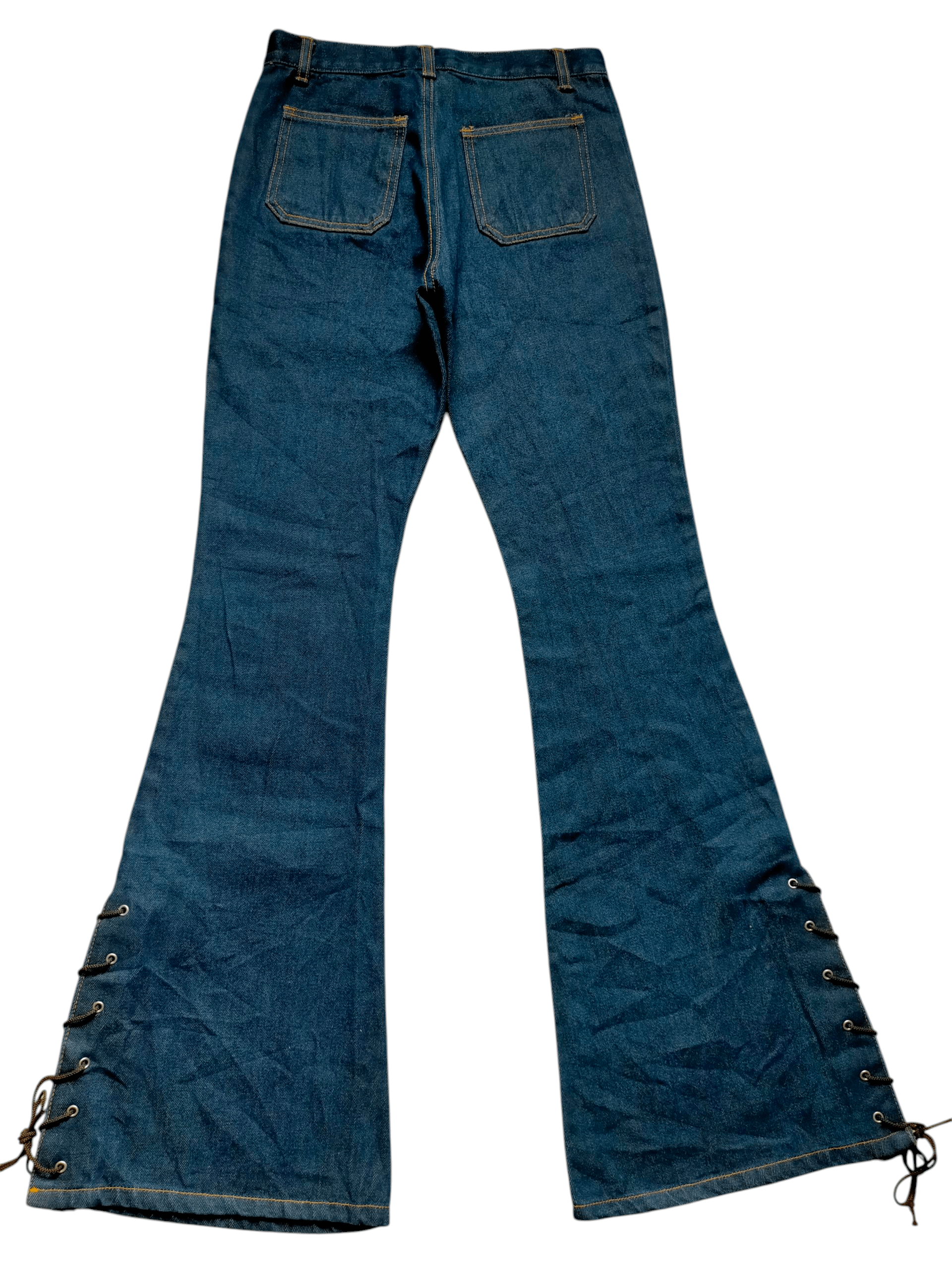 Le Grande Bleu (L.G.B.) Fiftyh FTS Flare Jeans Boot cut Denim Size US 28 / EU 44 - 2 Thumbnail