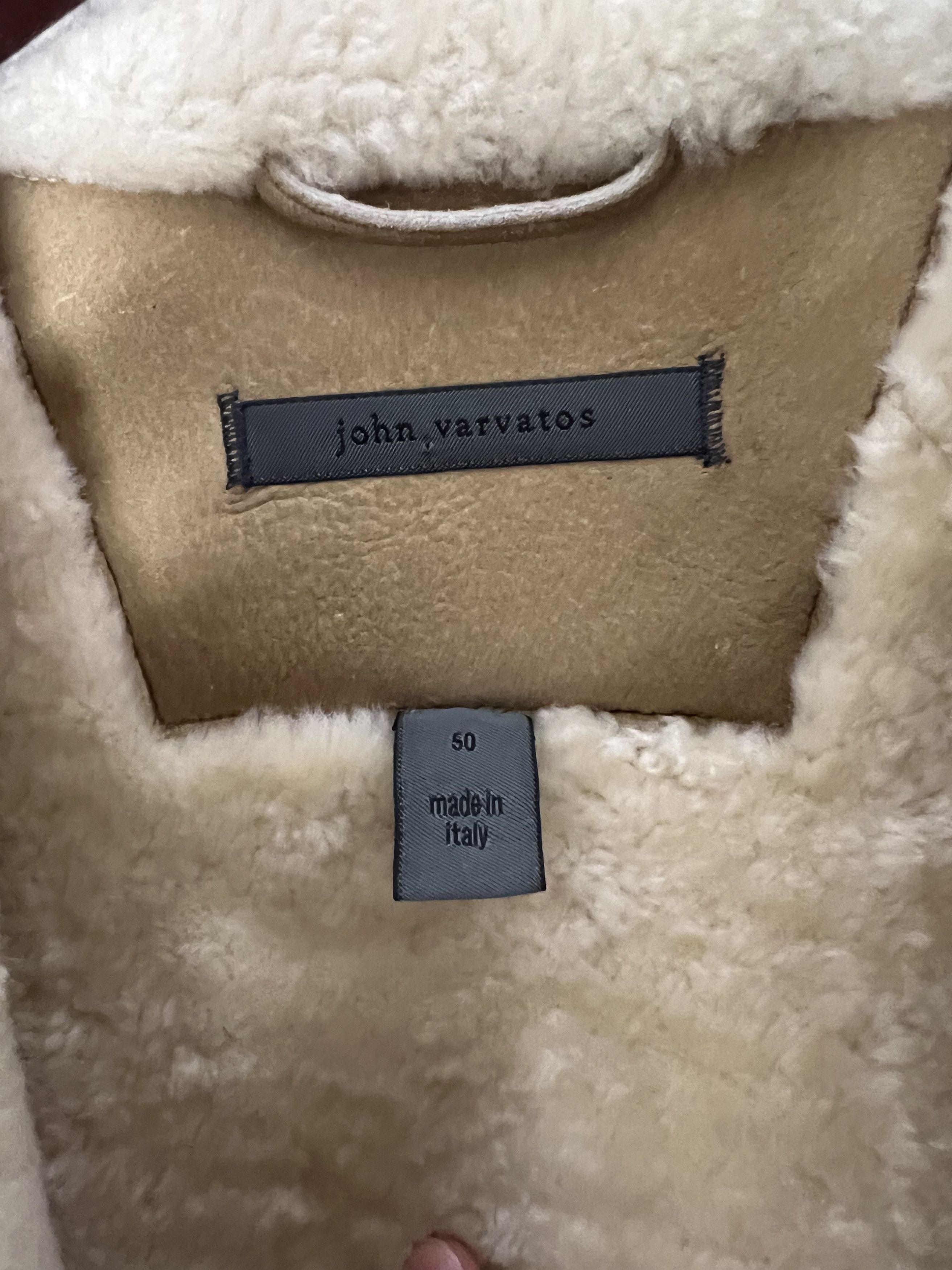 John Varvatos John Varvatos HEAVY Shearling Jacket Size US M / EU 48-50 / 2 - 3 Thumbnail