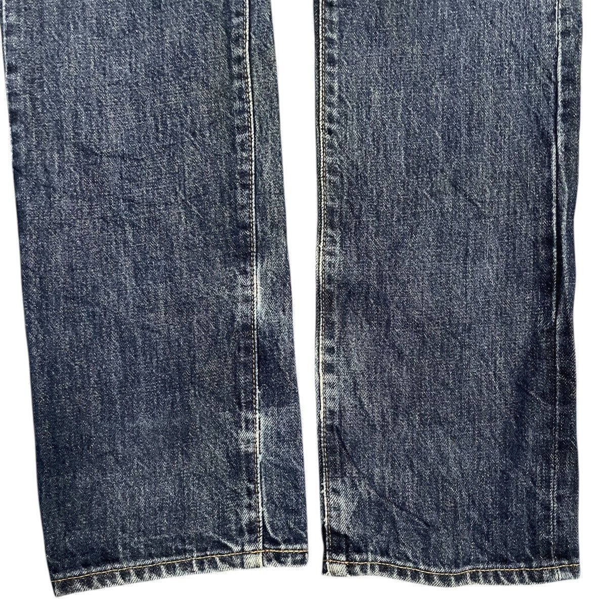 Uniqlo Y2k Japanese UNIQLO selvedge Denim Skinny Fit Straight Jeans Size US 33 - 9 Thumbnail