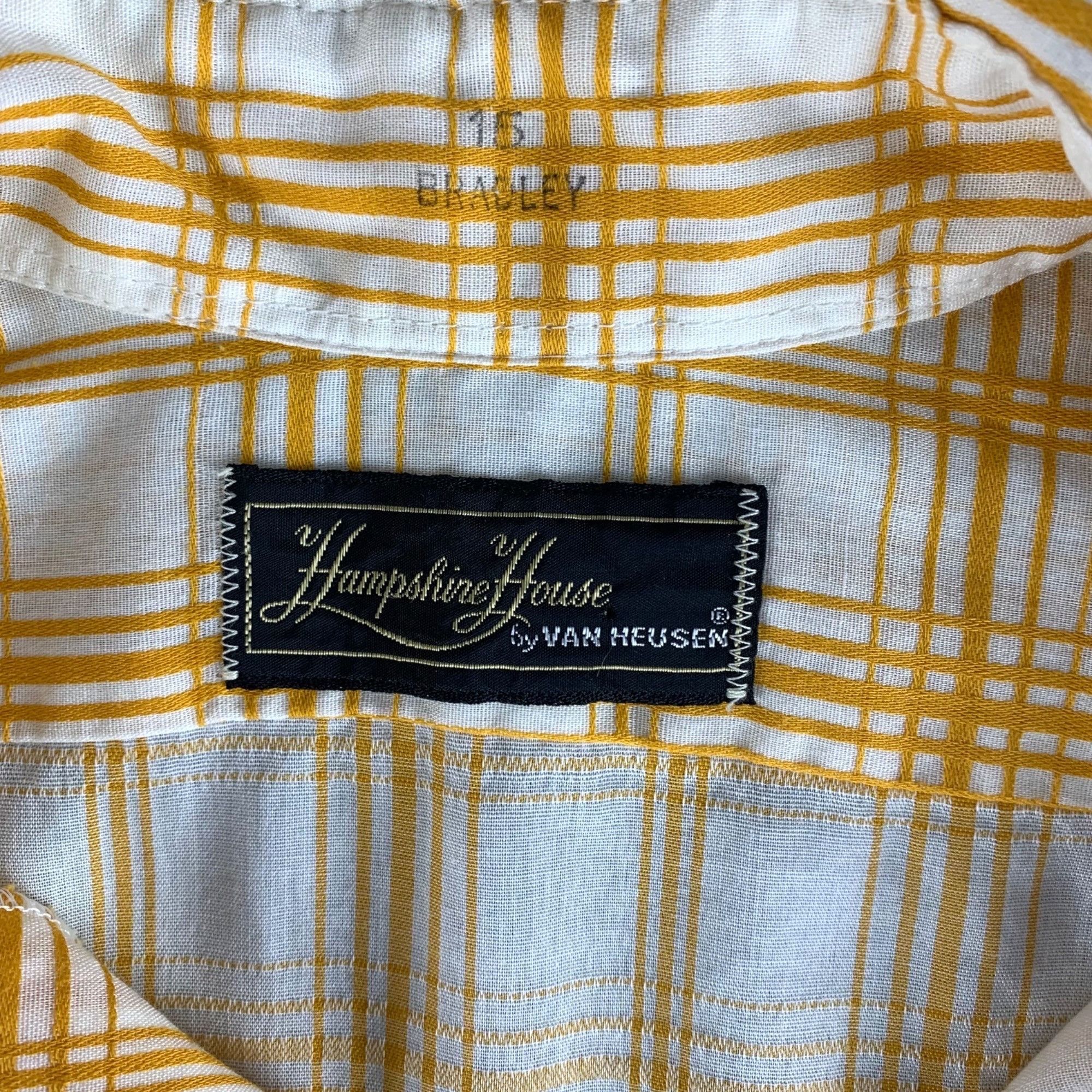 Van Heusen Van Heusen Hampshire House Plaid Grandpacore Shirt Vintage Size US M / EU 48-50 / 2 - 4 Thumbnail