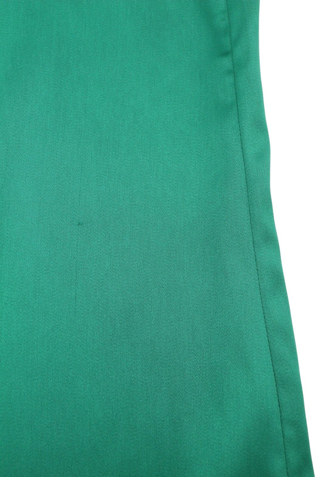 Sandro 36 S Green Ruffled Satin Effect Wrap Long Sleeve 88497 Size S / US 4 / IT 40 - 14 Thumbnail