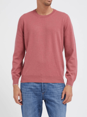 Brunello Cucinelli Cashmere Sweater in Pink Size US XL / EU 56 / 4 - 1 Preview