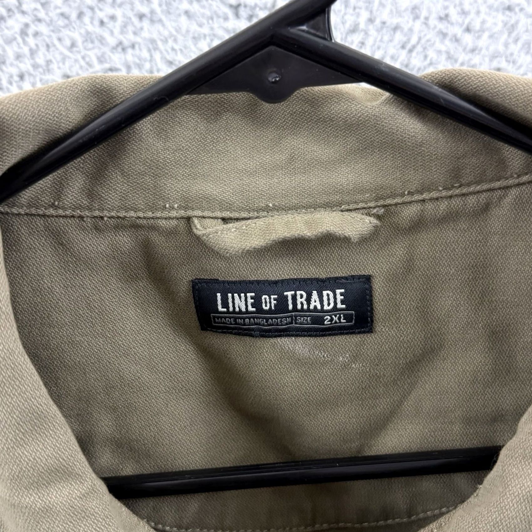Vintage Line Of Trade Jacket Men’s 2XL Brown Corbin Full Zip Utility Outdoor Jacket Size US XXL / EU 58 / 5 - 6 Thumbnail