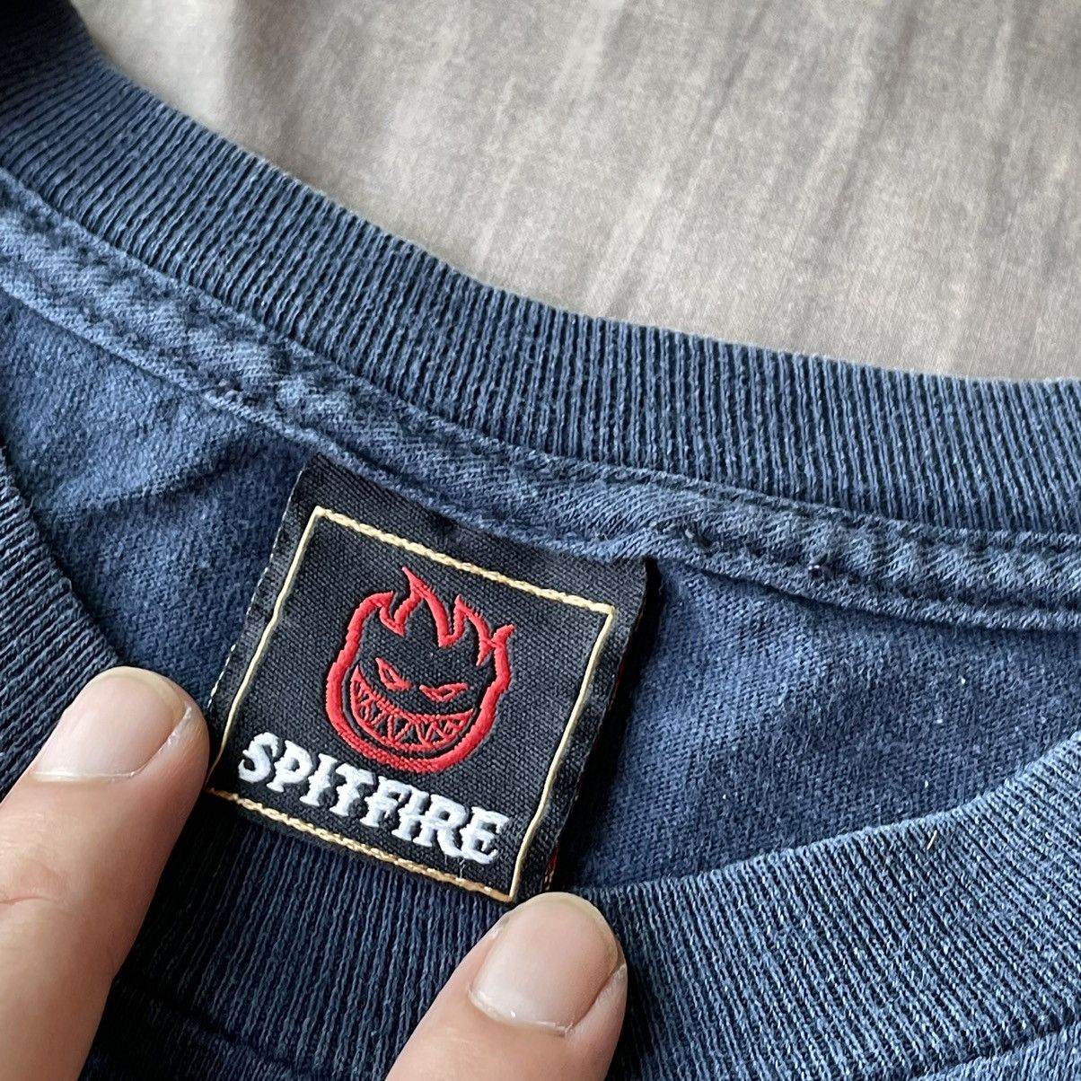 Spitfire Vintage 90s Spitfire USA Skateboard T Shirt Size US M / EU 48-50 / 2 - 3 Thumbnail