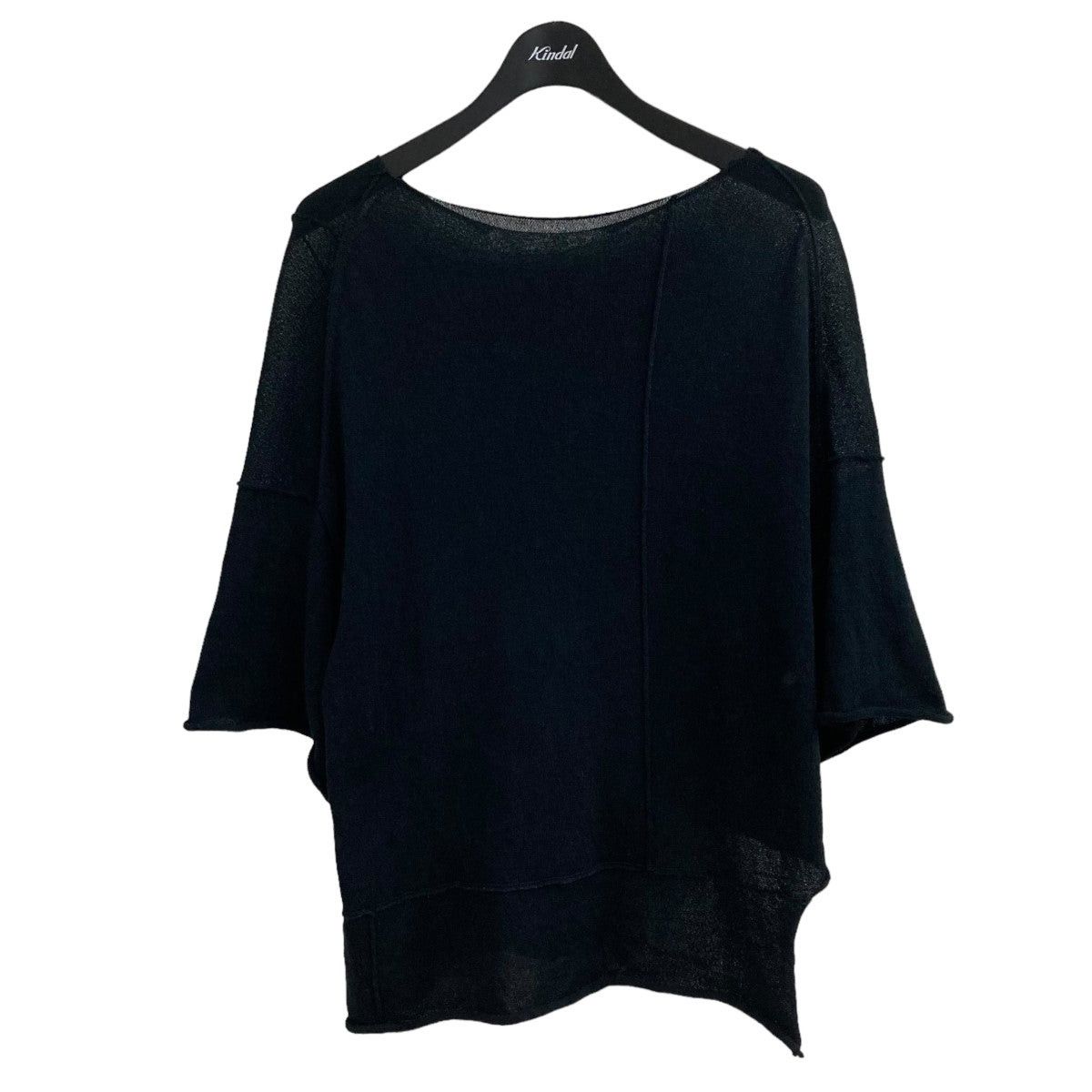 Yohji Yamamoto Yohji Yamamoto noir Short sleeve knit NN-K14-093 Size US M / EU 48-50 / 2 - 3 Thumbnail