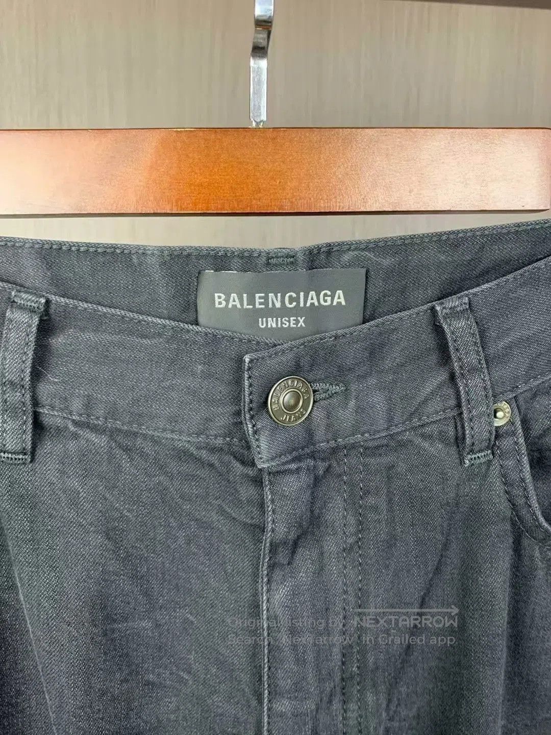 Balenciaga Balenciaga Flared Denim Jeans Size M. Size US 27 - 3 Thumbnail