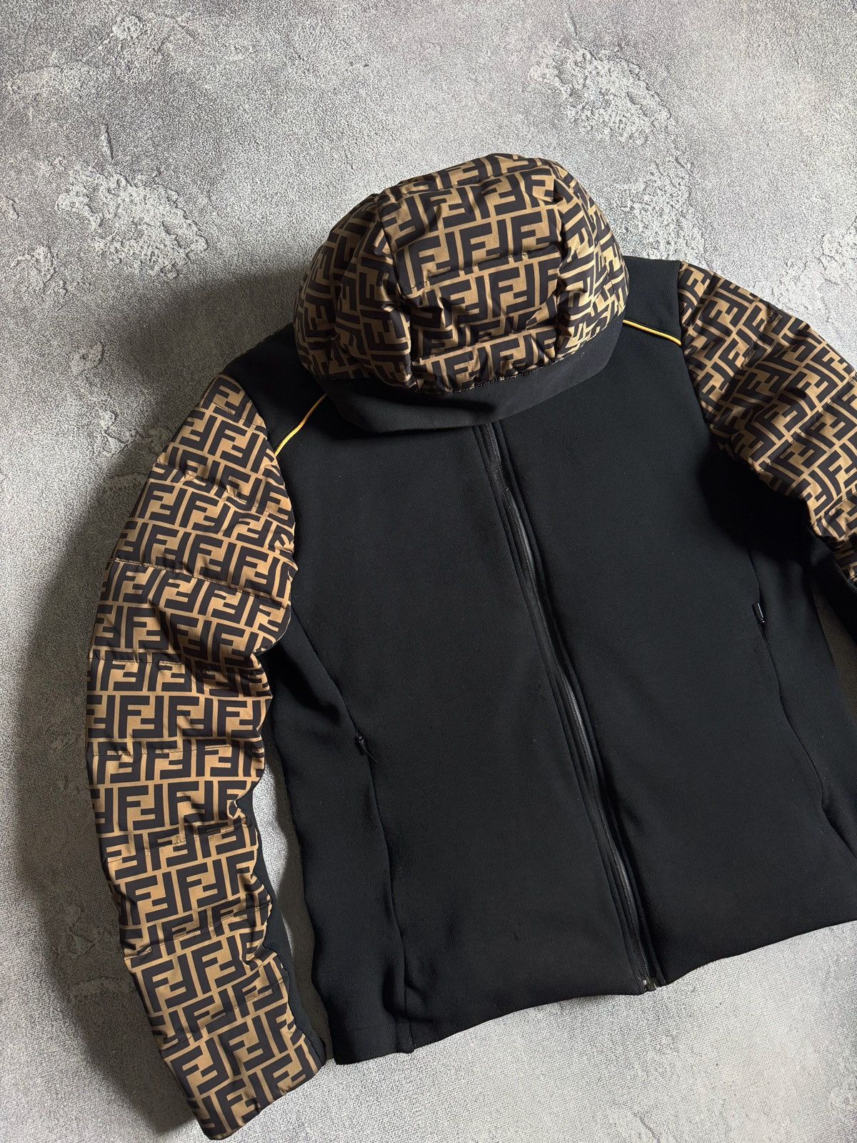Fendi Fendi FF Zucca Monogram Hooded Down Puffer Jacket Mens IT 50 Size US M / EU 48-50 / 2 - 5 Thumbnail
