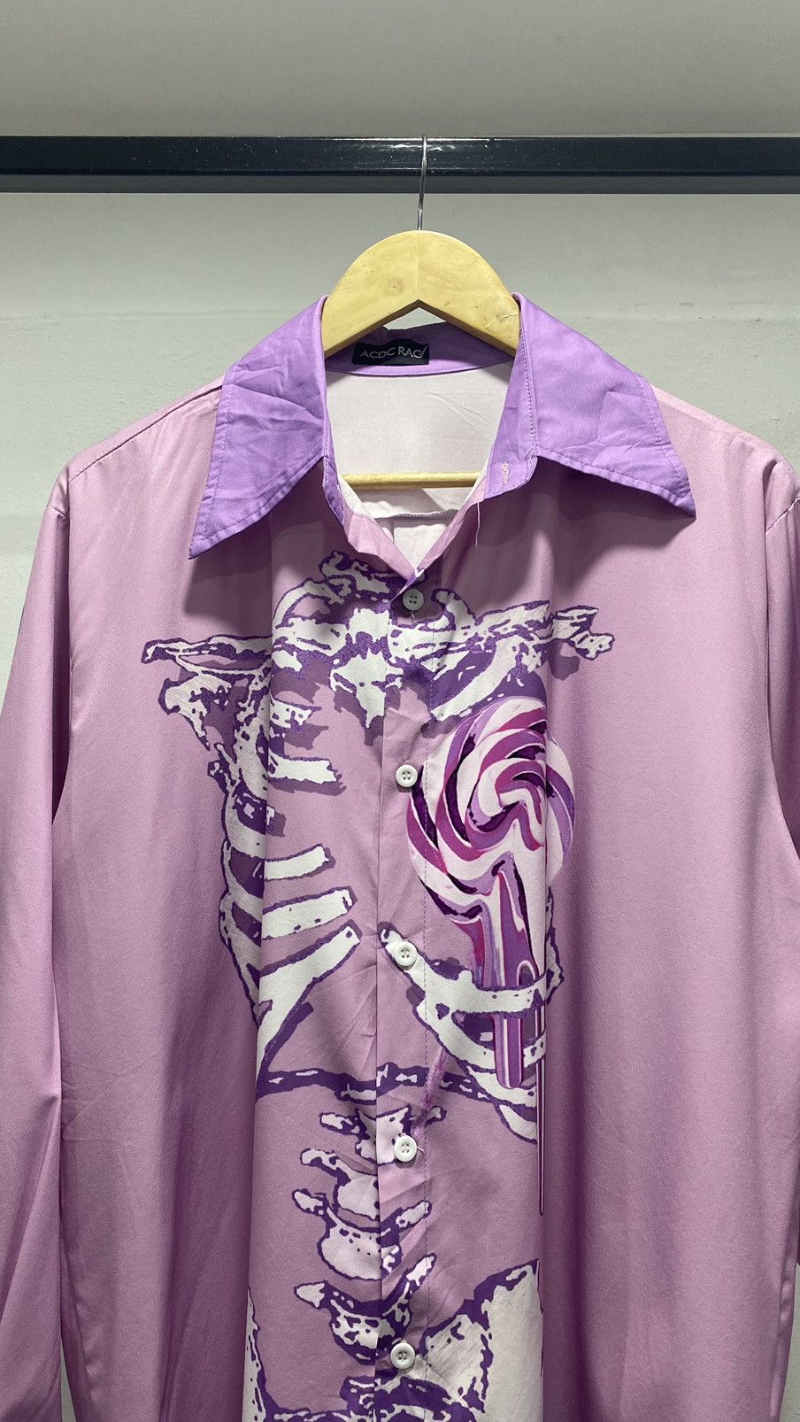 Japanese Brand 🚨FINAL DROP🚨 RARE GRAIL ACDC RAG SKELETON SHIRT Size US L / EU 52-54 / 3 - 1 Thumbnail