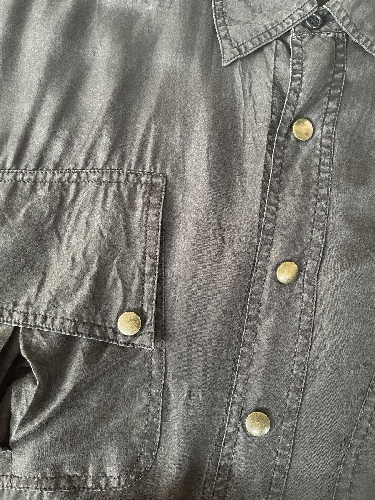 Faith Connexion FAITH CONNEXION SILK PONGE SHIRT BUTTON UP LONG SLEEVE Size US XS / EU 42 / 0 - 14 Thumbnail