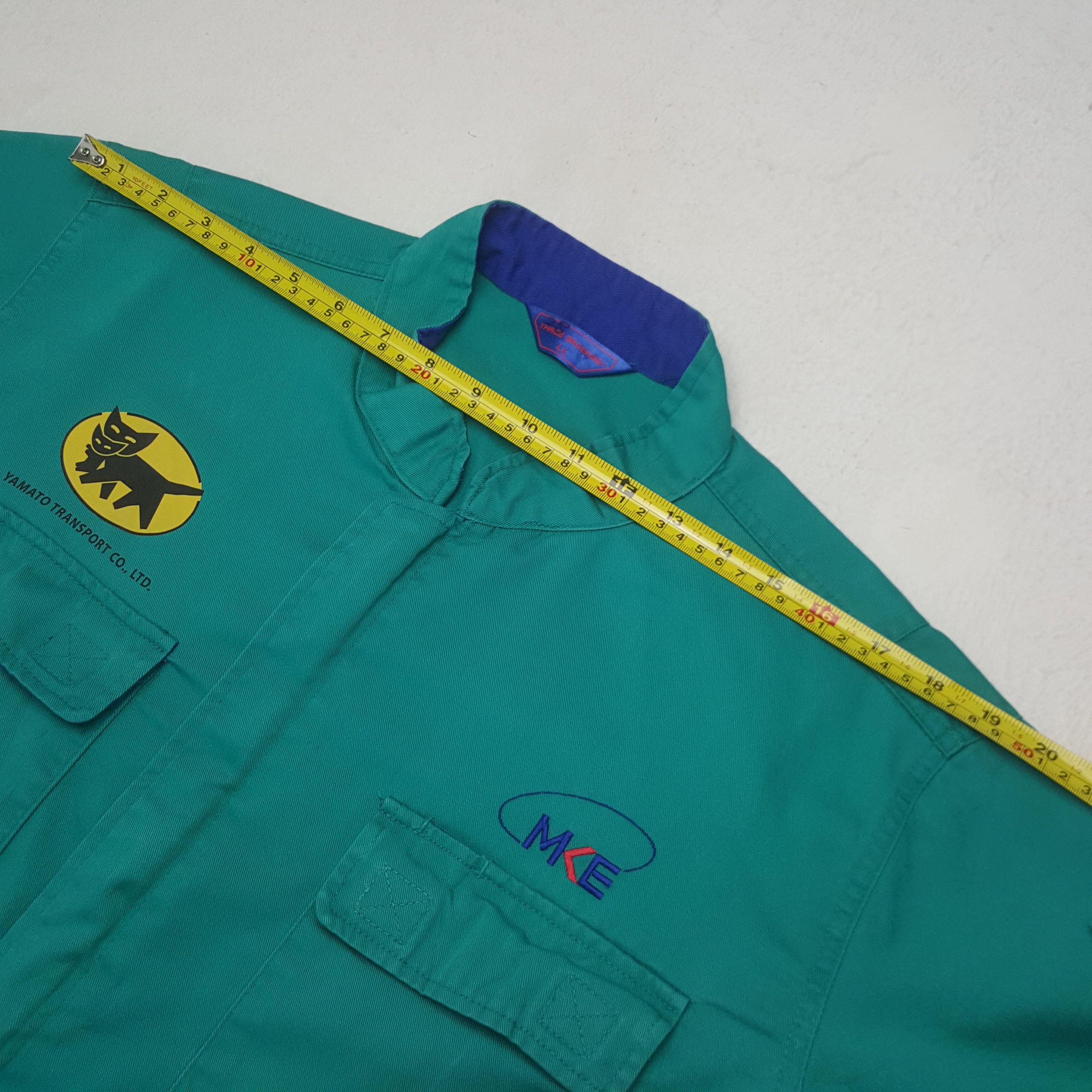 Japanese Brand Vintage Yamato Transport Japanese Baggy Coverall Jacket RR23 Size US M / EU 48-50 / 2 - 12 Thumbnail