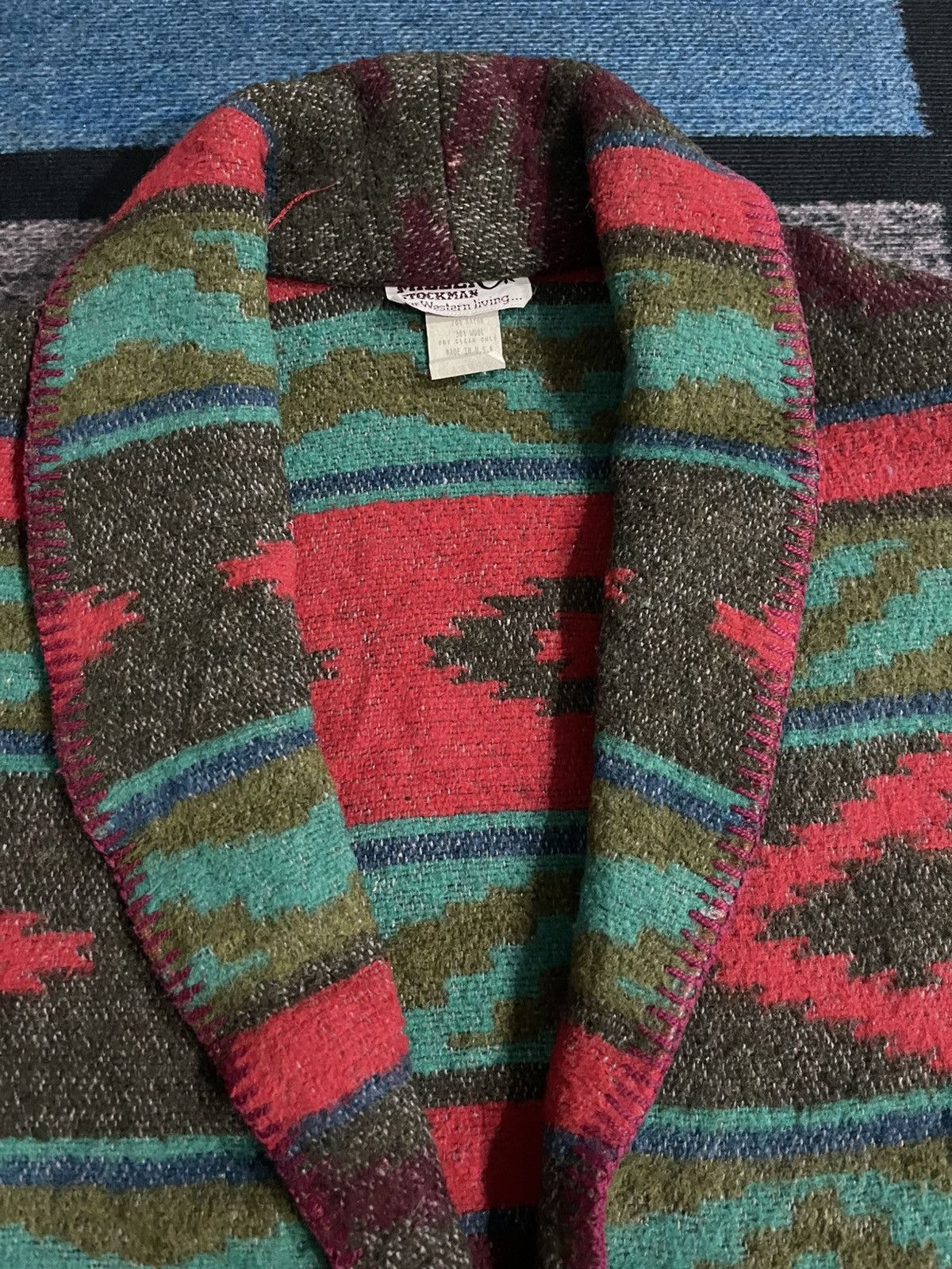 Vintage Vintage Miller Stockman Navajo Design Wool Jacket Size US L / EU 52-54 / 3 - 10 Thumbnail