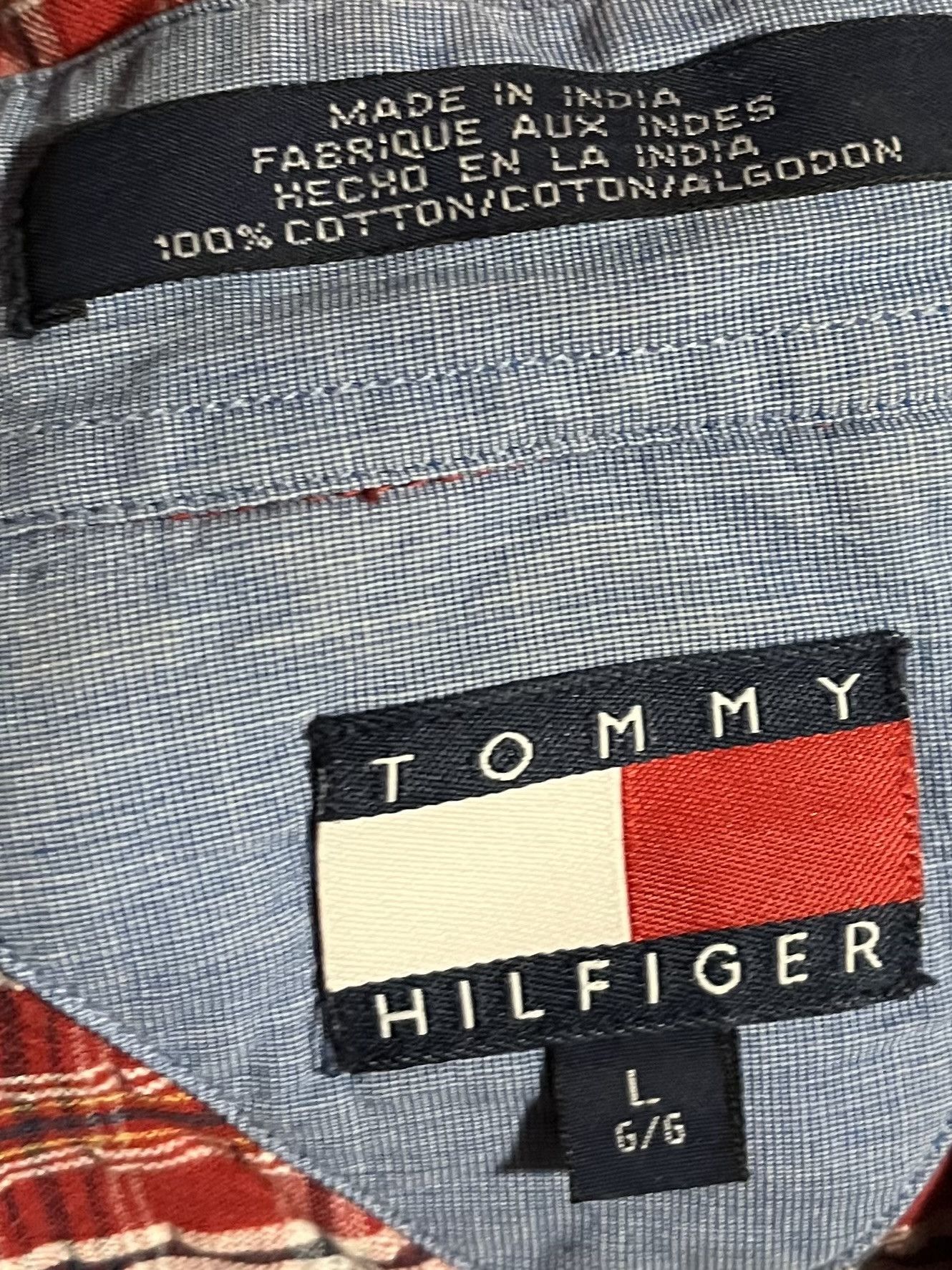 Tommy Hilfiger Tommy Hilfiger button up shirt Size US L / EU 52-54 / 3 - 4 Thumbnail
