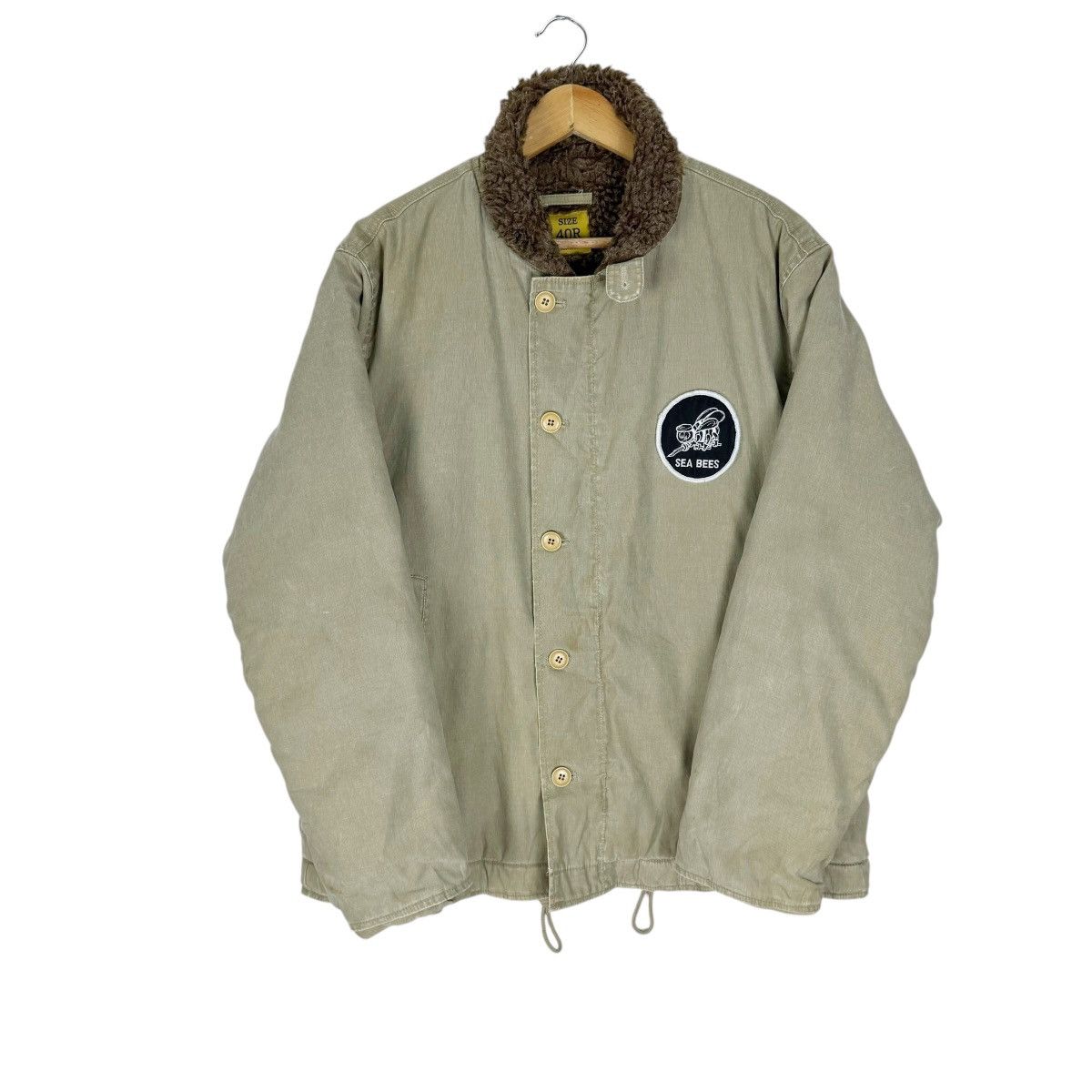Japanese Brand ☀️HOUSTON SEA BEES DECK USN JACKET Size US M / EU 48-50 / 2 - 5 Thumbnail