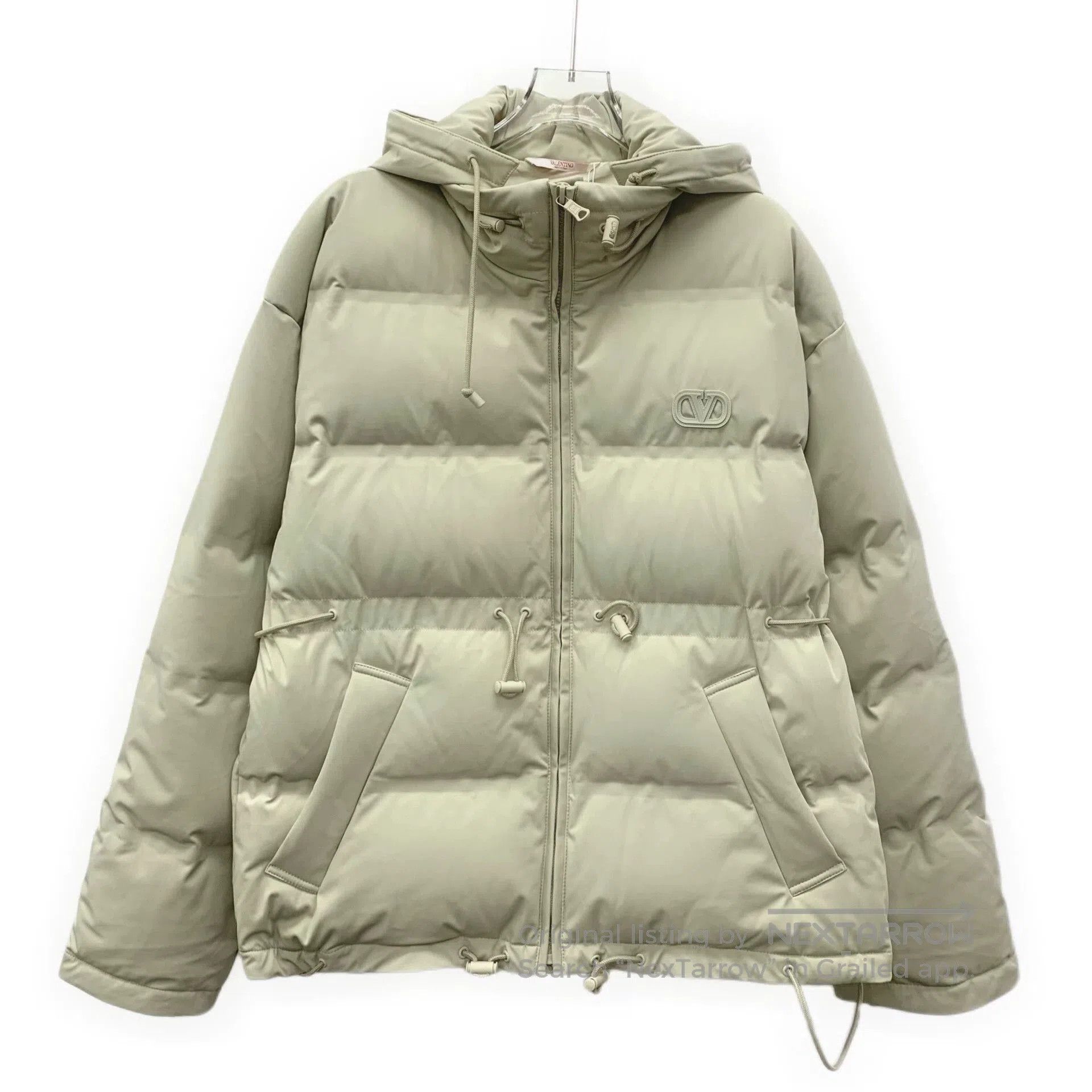Valentino valentino beige hooded puffer jacket. Size US L / EU 52-54 / 3 - 1 Thumbnail