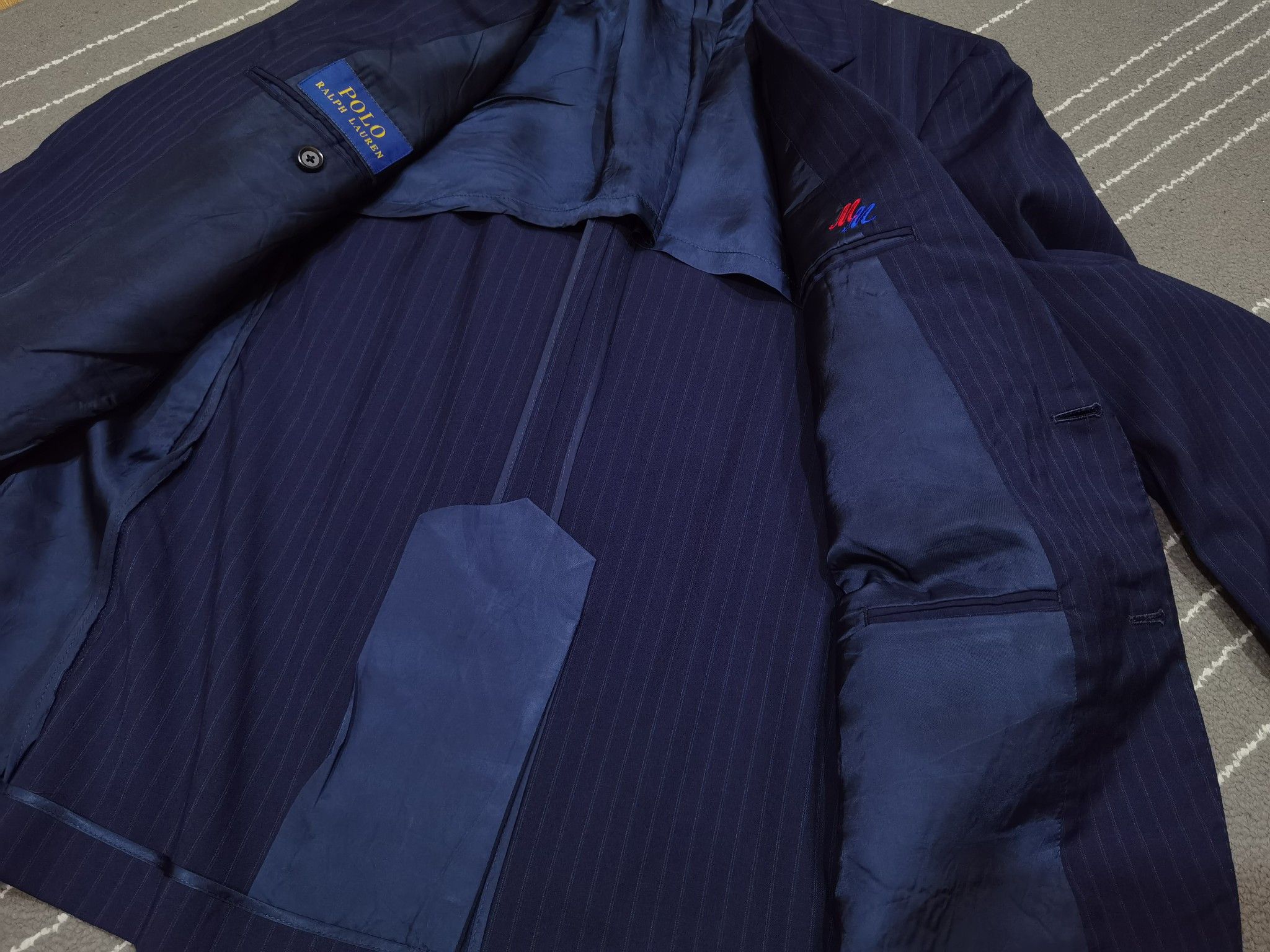 Polo Ralph Lauren POLO Ralph Lauren wool man BLAZER L 8129 Size 40S - 8 Thumbnail