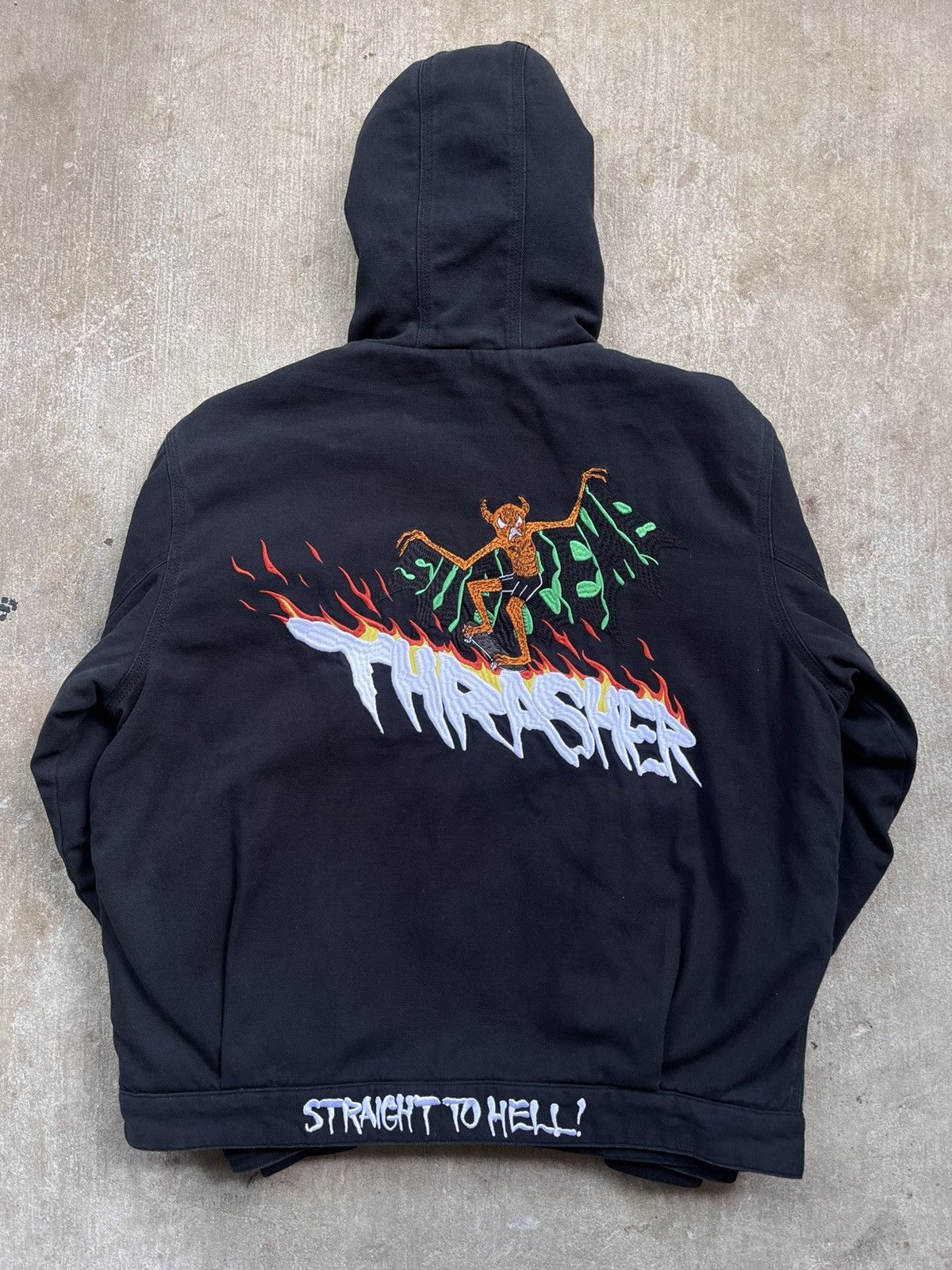 Supreme®/Thrasher® Hooded Work JacketXXL Supreme®/Thrasher® Hooded 