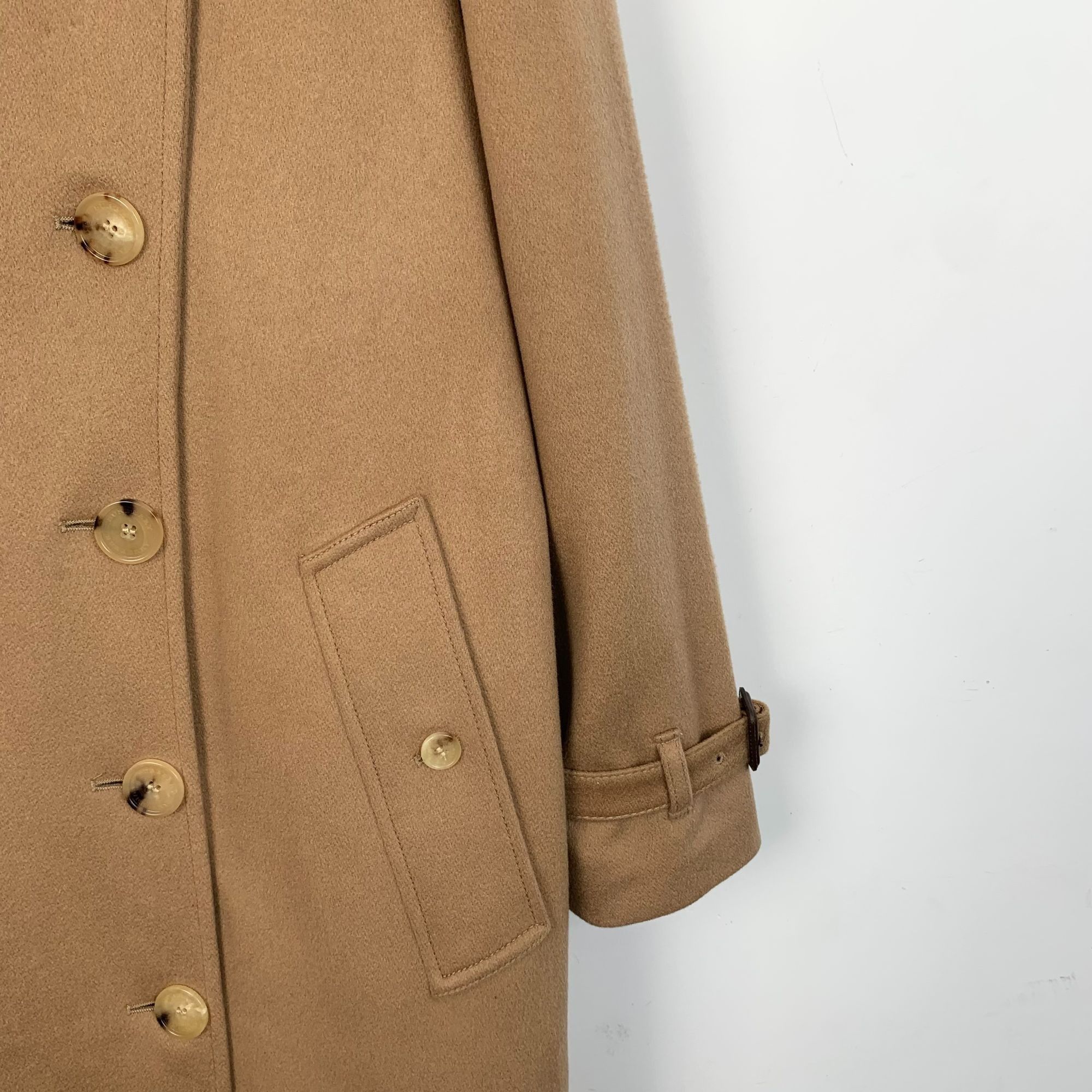 Burberry Burberry Womens Double-Breasted Wool & Cashmere Trench Coat Size M / US 6-8 / IT 42-44 - 4 Thumbnail