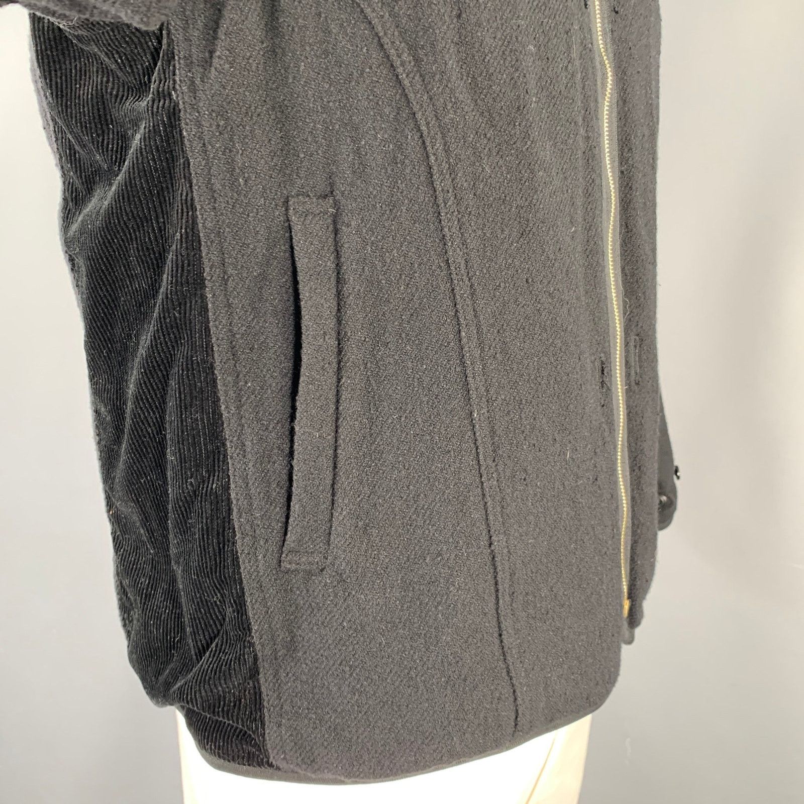 Visvim VISVIM Size L Black Textured Wool Linen Reversible Jacket Size L / US 10 / IT 46 - 7 Thumbnail