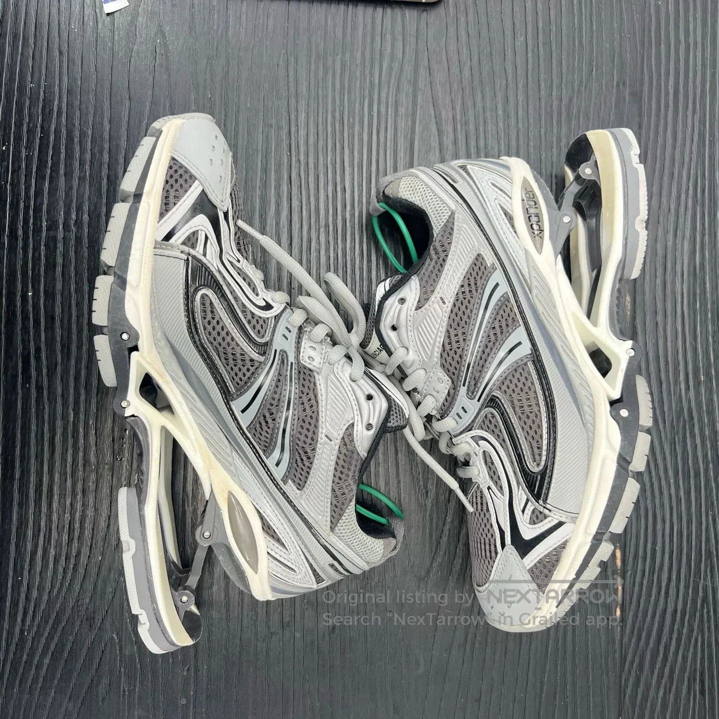 Balenciaga Balenciaga X-Pander Gray Sneakers Used. Size US 5 / EU 37 - 6 Thumbnail