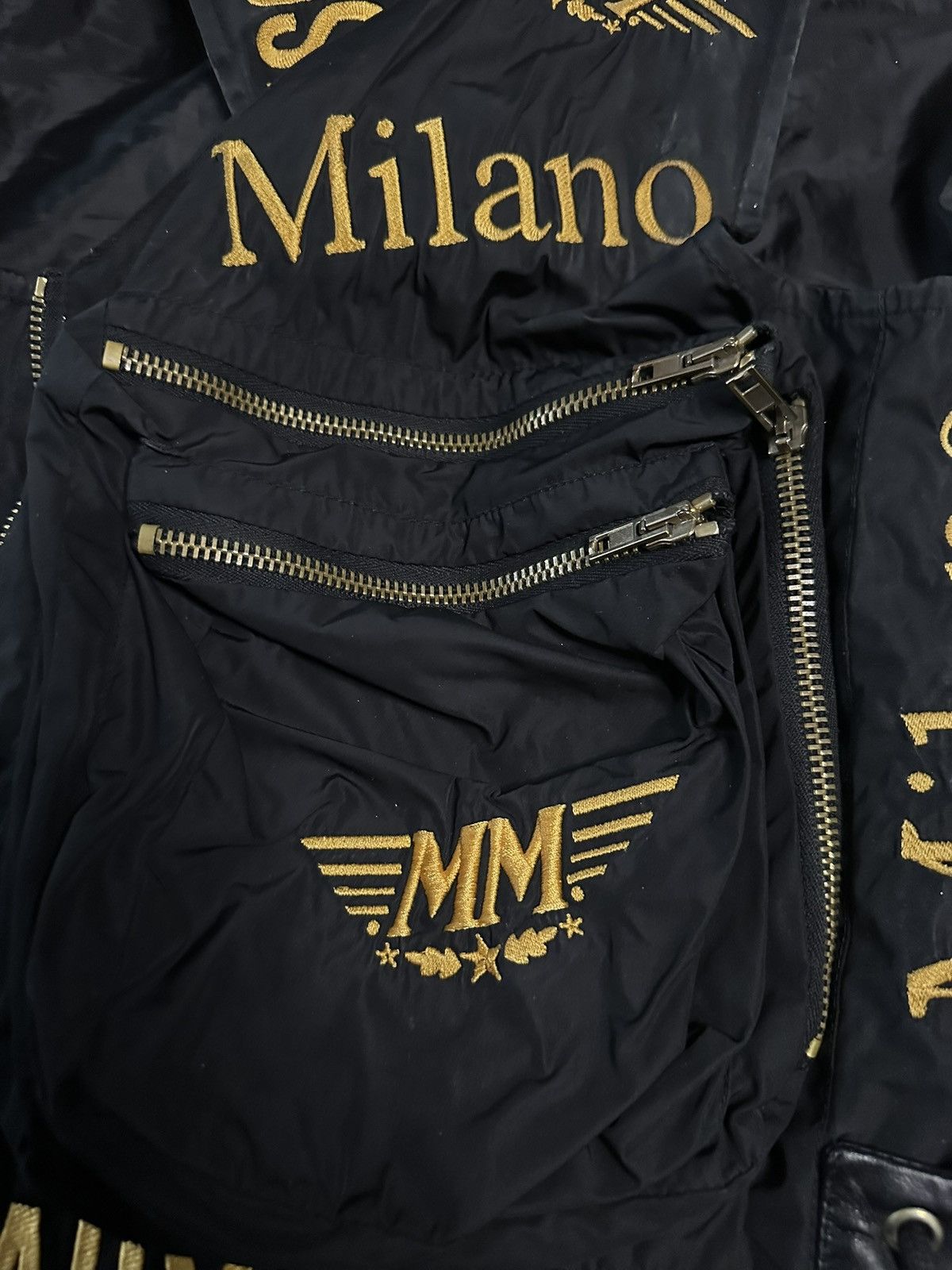 Moschino Moschino Fauxschino Milano Statement Vest Size US L / EU 52-54 / 3 - 5 Thumbnail