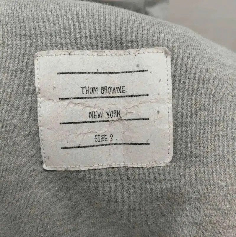 Thom Browne Thom Browne Gray Cotton Men's Casual Pants . Size US 27 - 5 Thumbnail