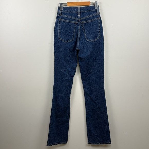 HELMUT LANG slim leg dark jeans 26 straight made in Italy
