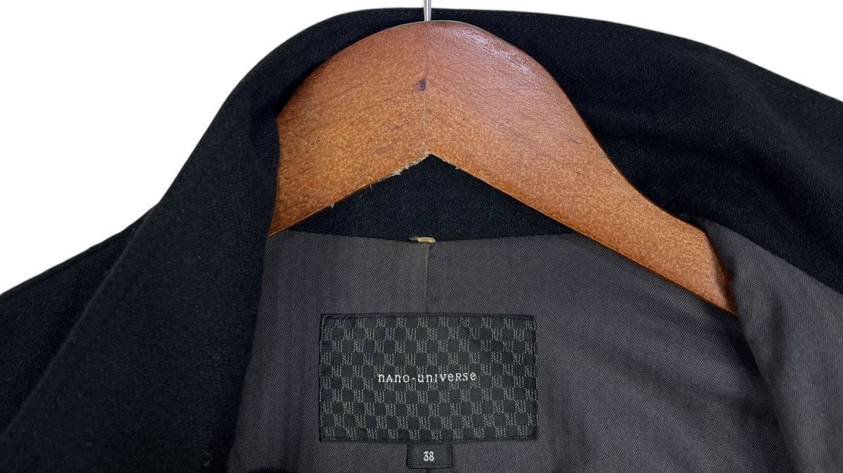 Japanese Brand Nano Universe Padded Pocket Wool Jacket Size US M / EU 48-50 / 2 - 7 Thumbnail