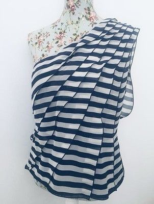 Giorgio Armani Designer Couture ARMANI Silk Cruise Collection RRP €1,200 Size L / US 10 / IT 46 - 4 Thumbnail
